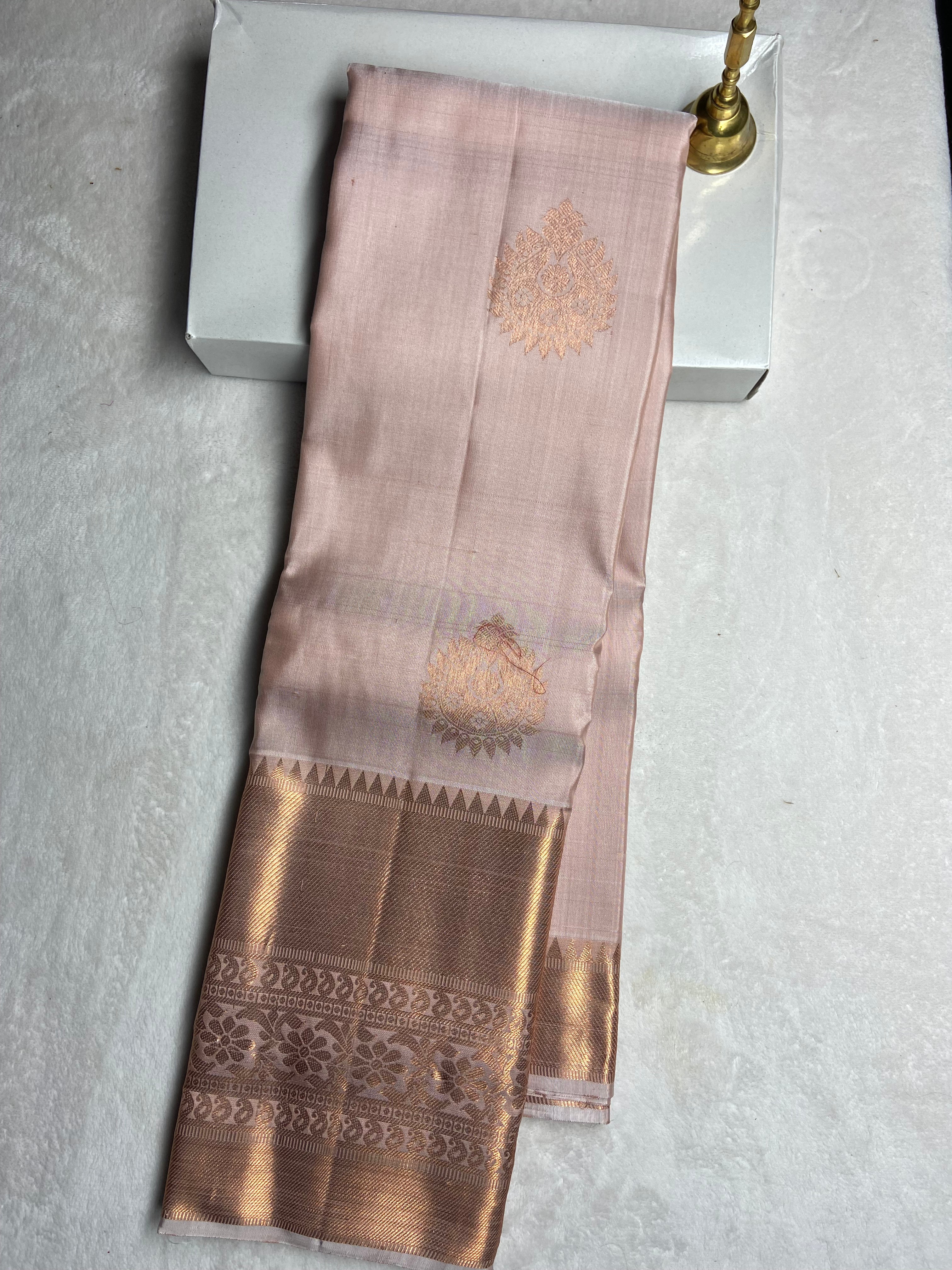 Handwoven kanchipuram Pure silk