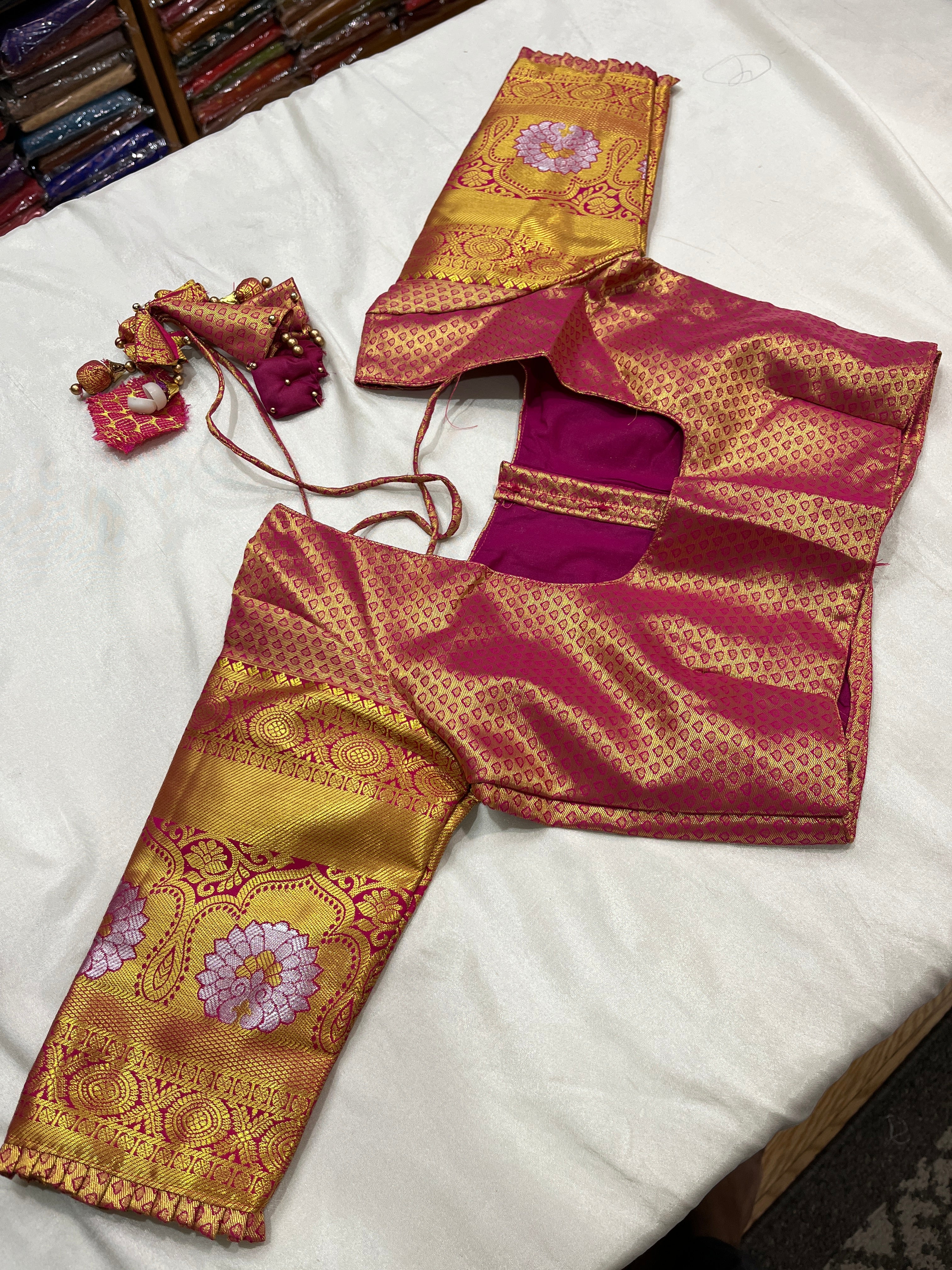 Fully stitched half saree or Lehenga  set