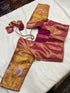 Fully stitched half saree or Lehenga  set