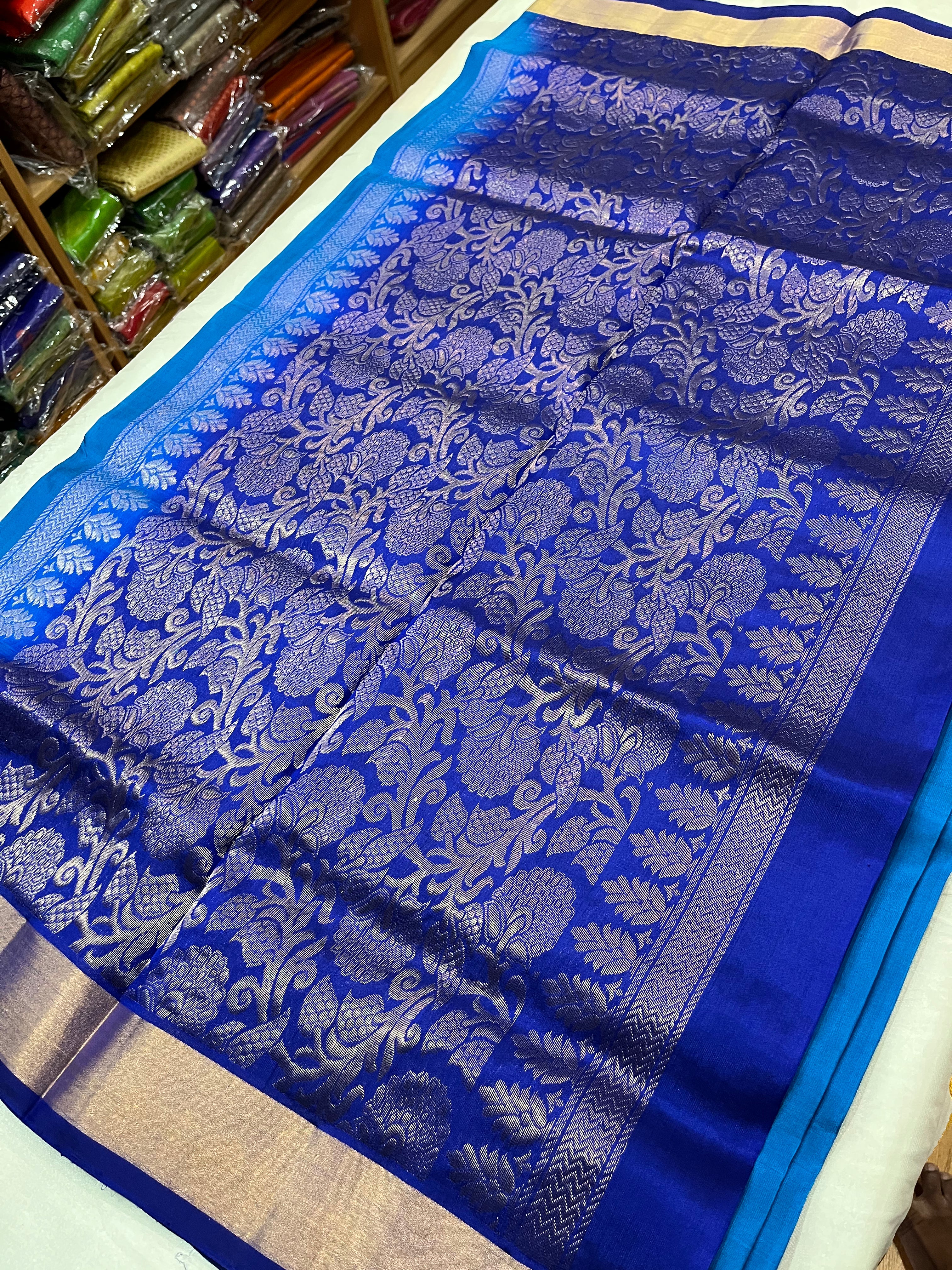Handwoven Unique Pure Soft silk saree