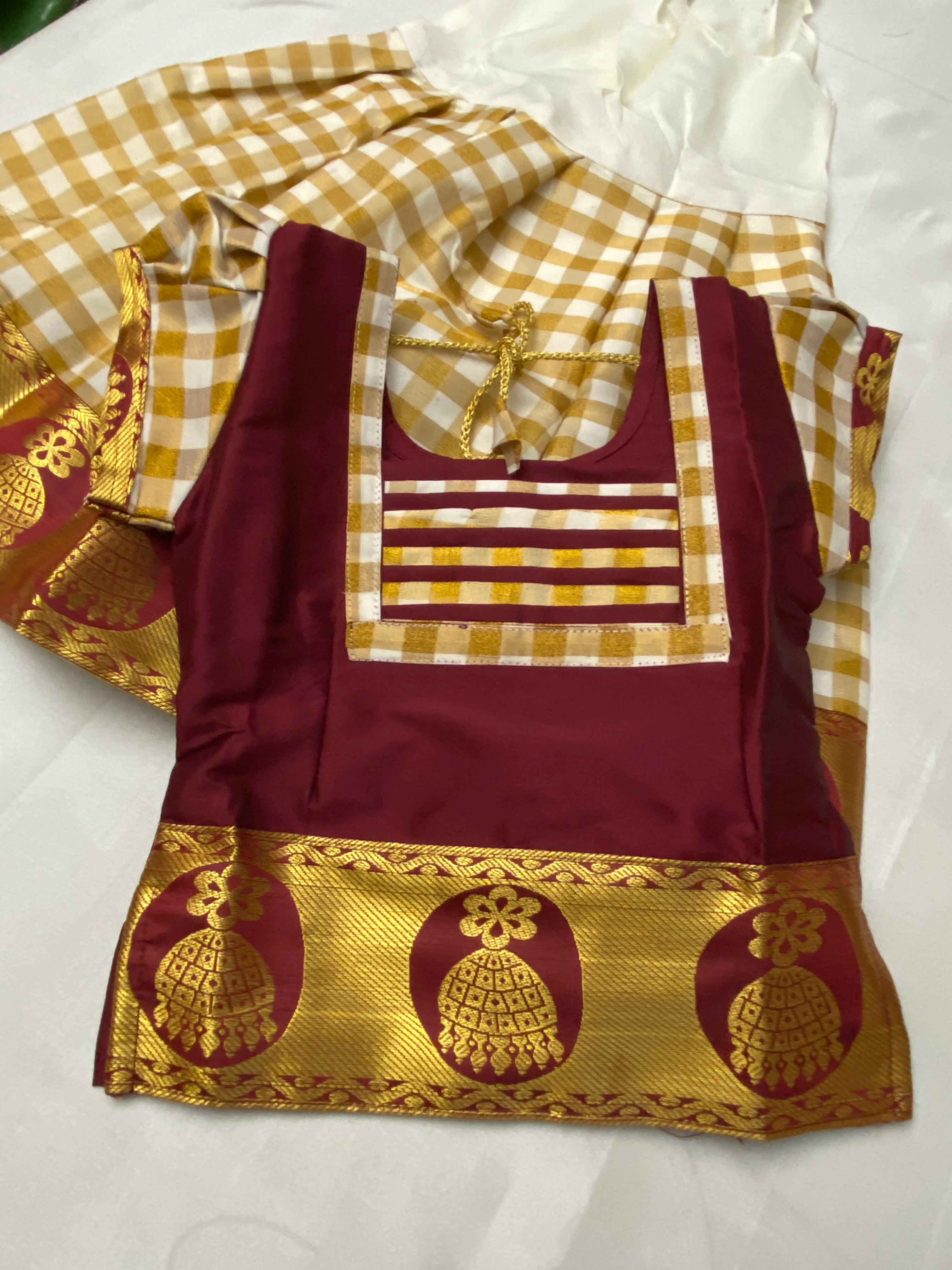 Traditional pattu pavadai - Generic 