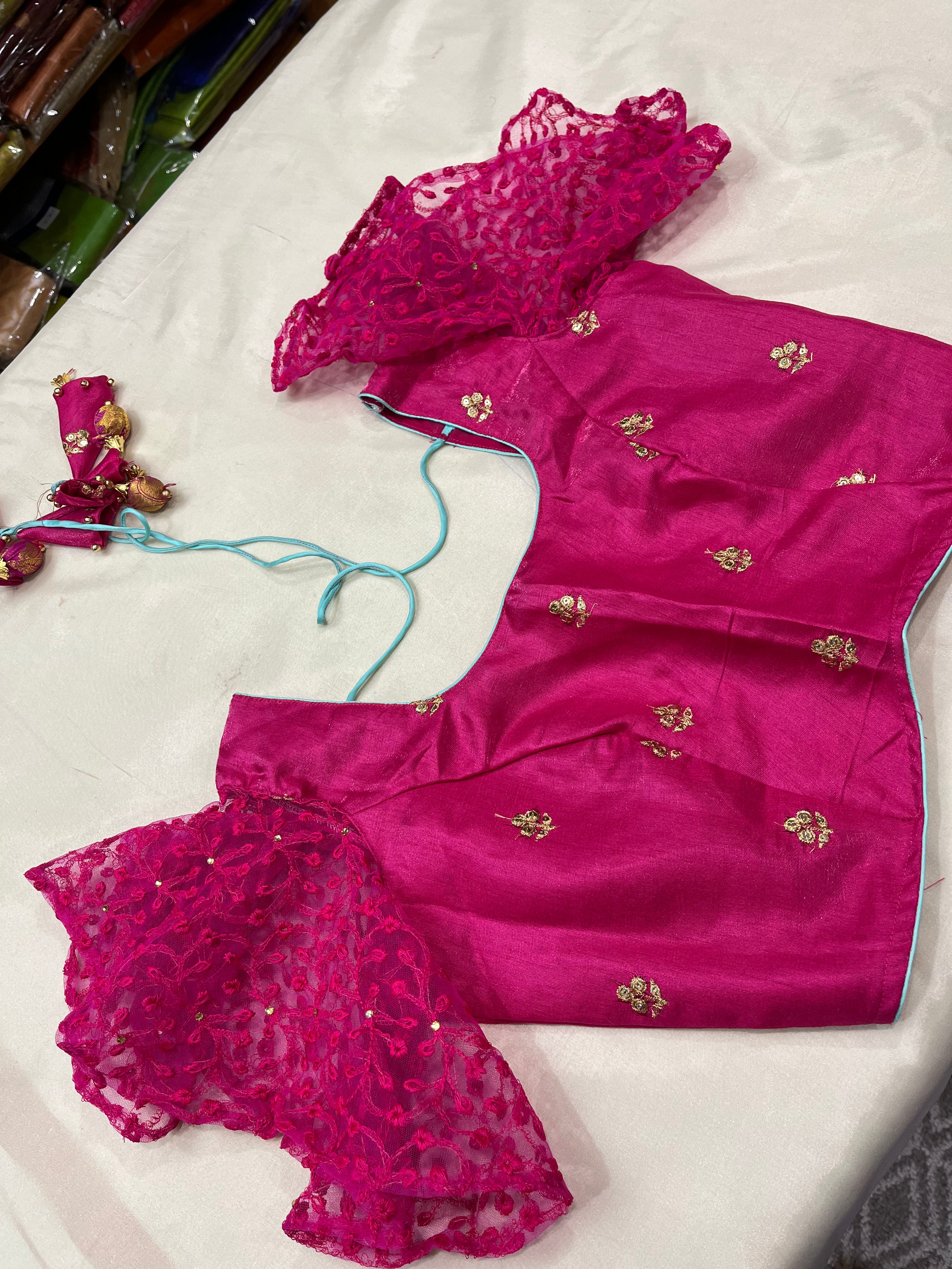 Fully stitched half saree or Lehenga  set