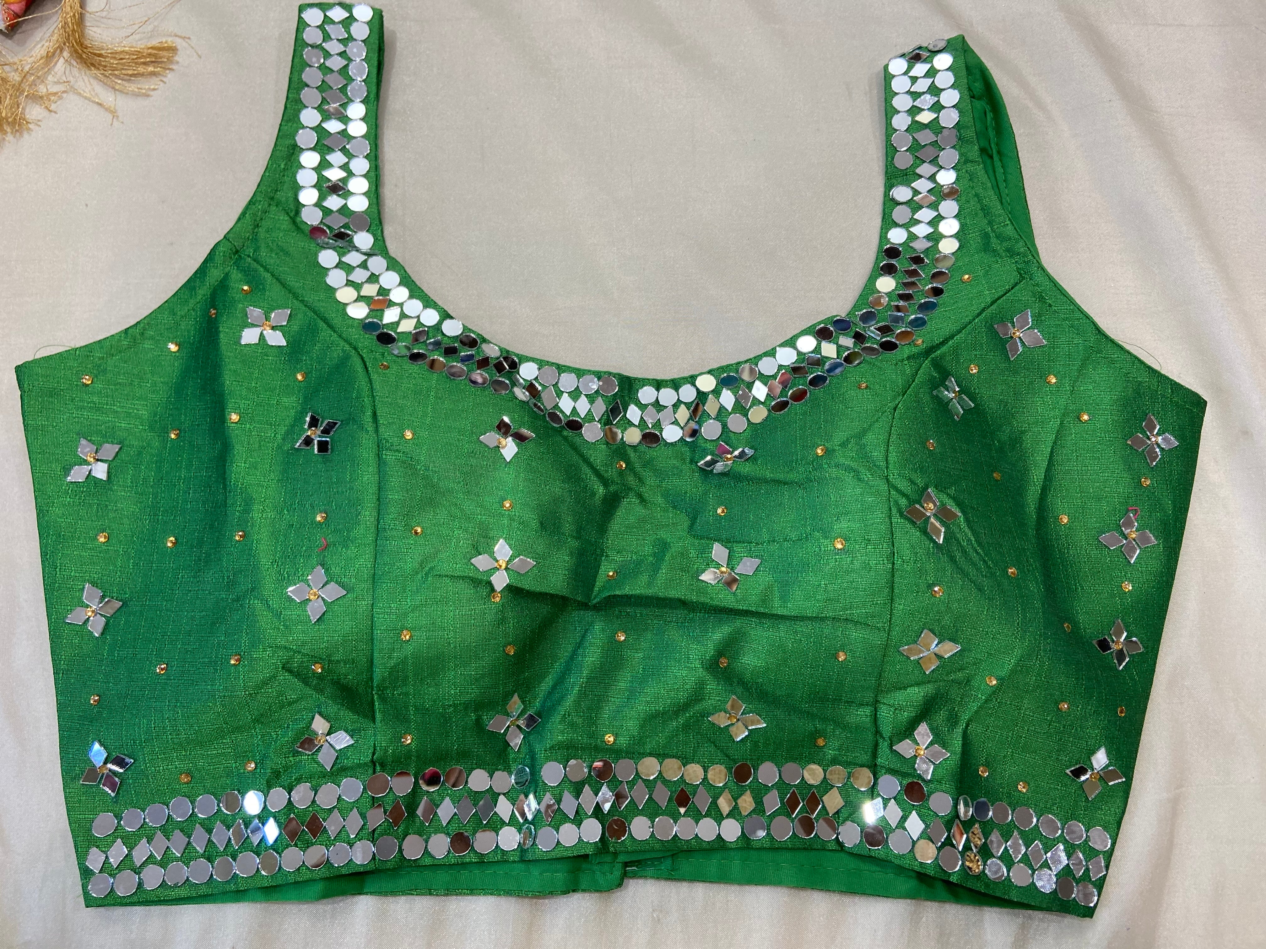 Real mirror Readymade Blouse   [ Size 36-40]