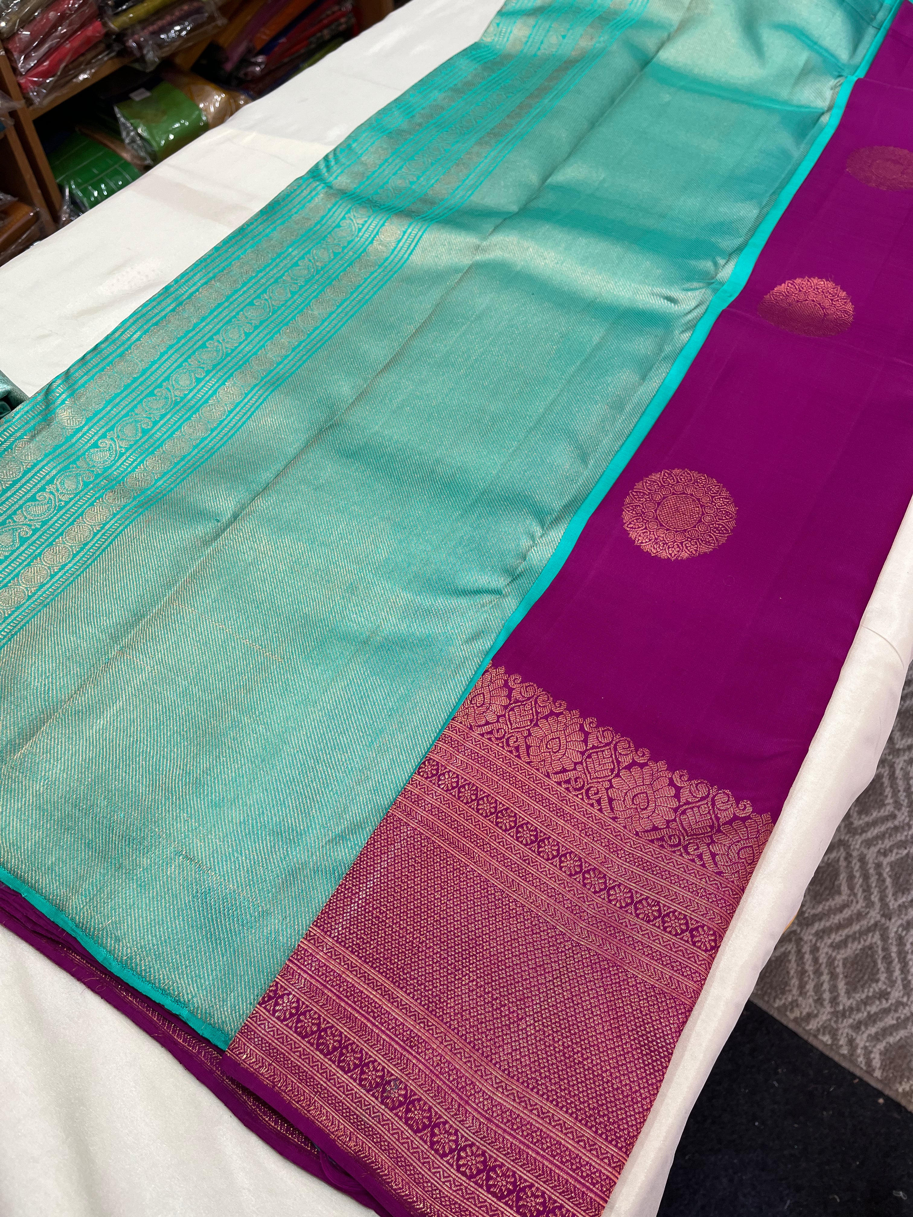 Handwoven kanchipuram Pure silk saree