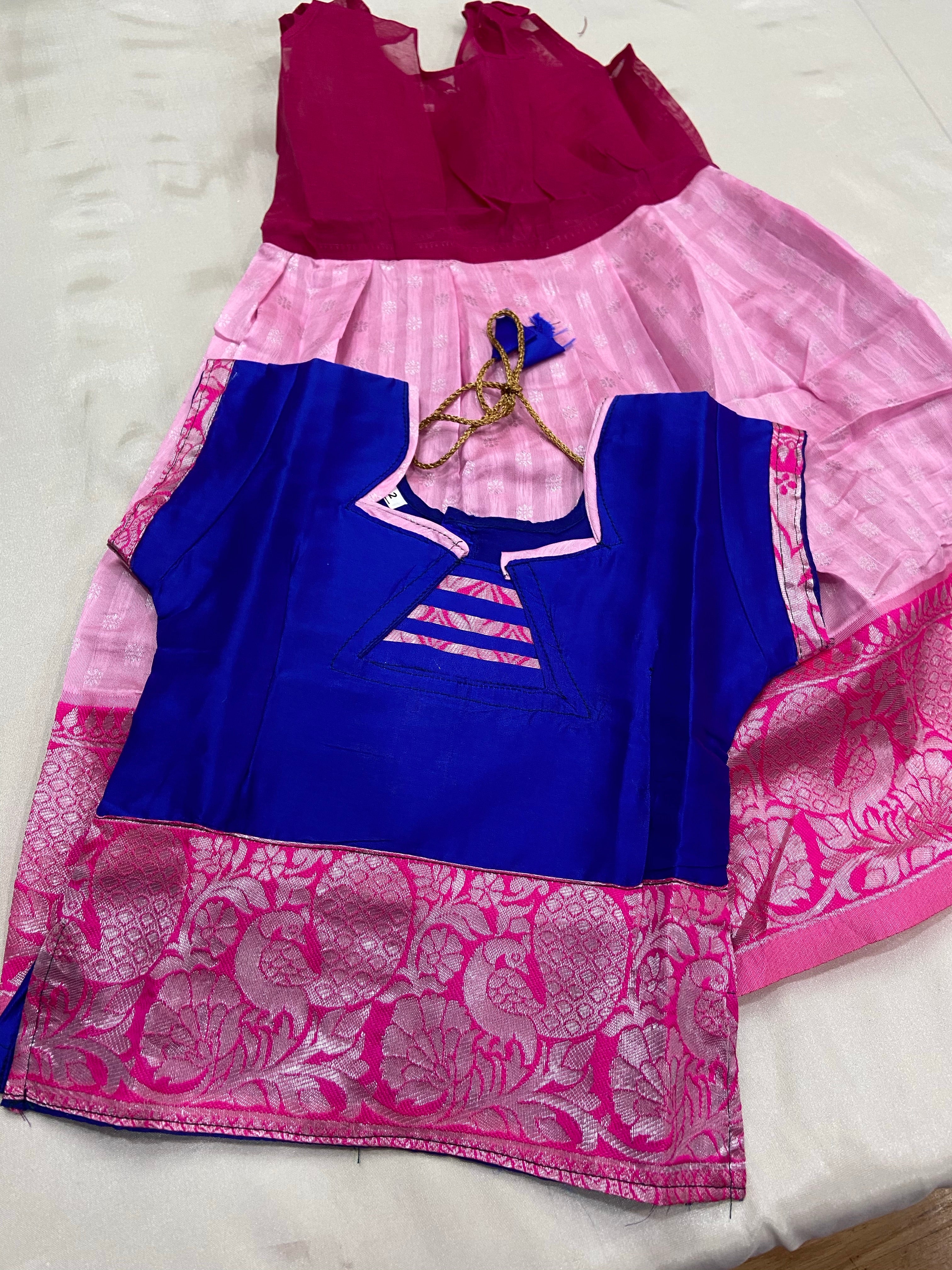 Traditional pattu pavadai