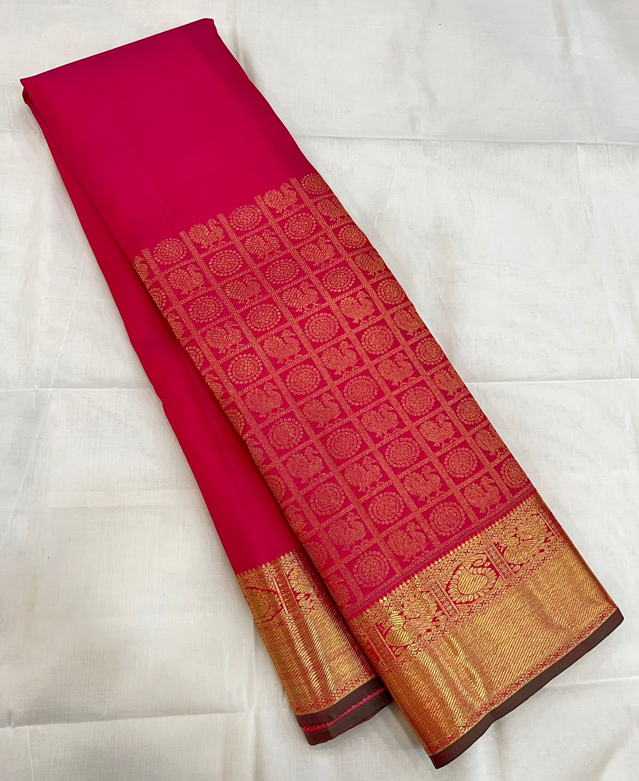 Kanchipuram Pure Silk Pure Zari  Saree