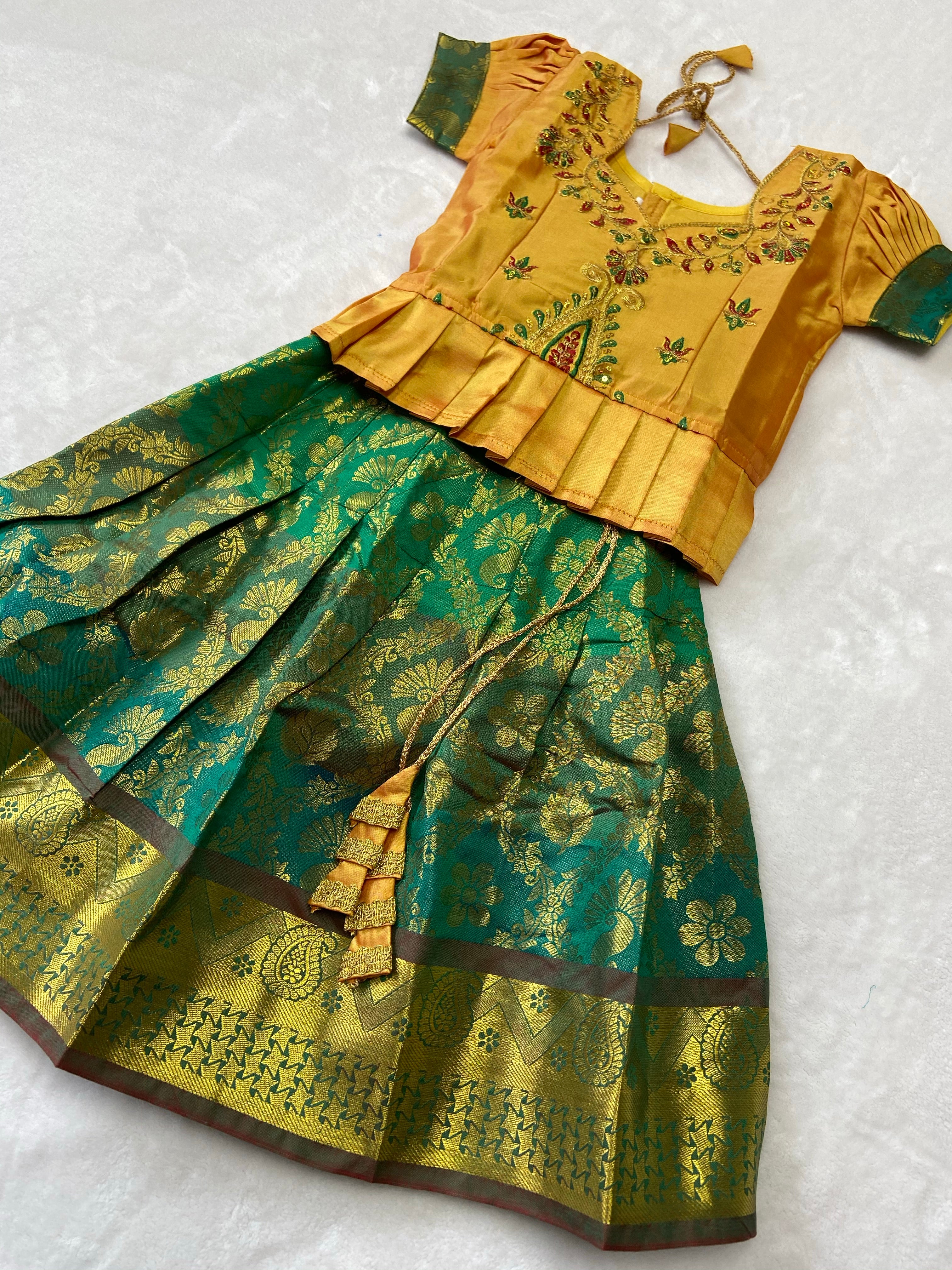 Traditional pattu pavadai - Generic 