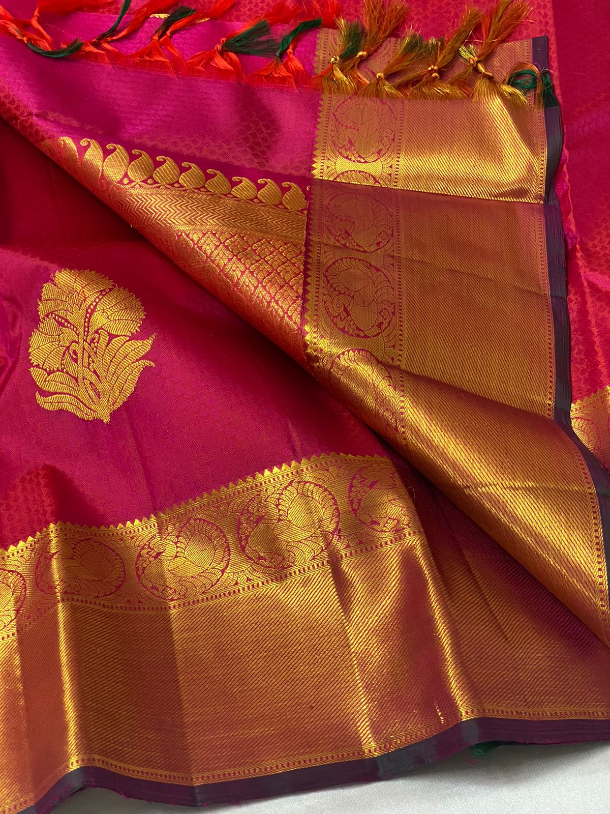 Handwoven kanchipuram Pure silk saree
