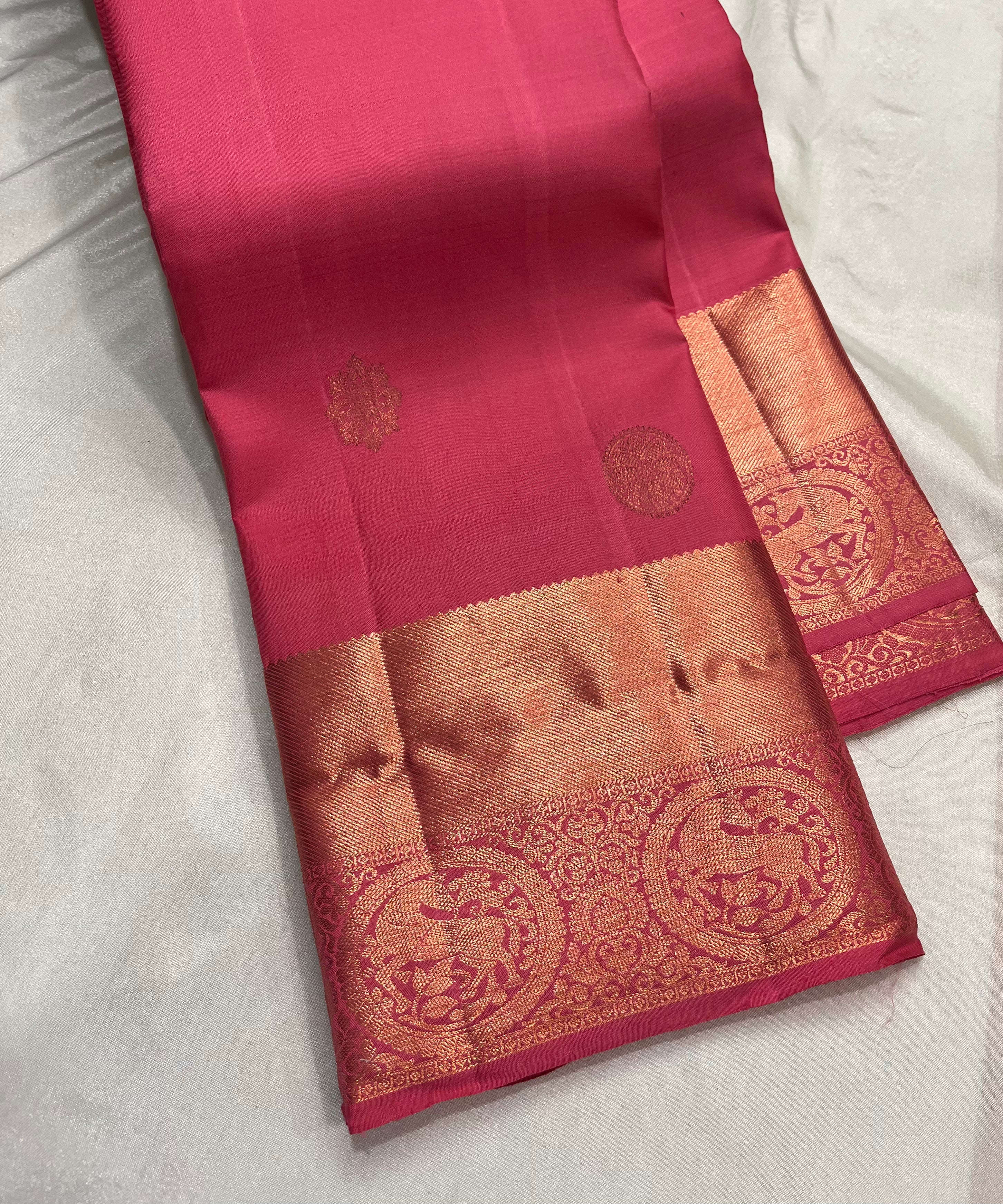 Handwoven kanchipuram Pure silk saree