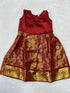 New Born Traditional pattu pavadai - Generic 
