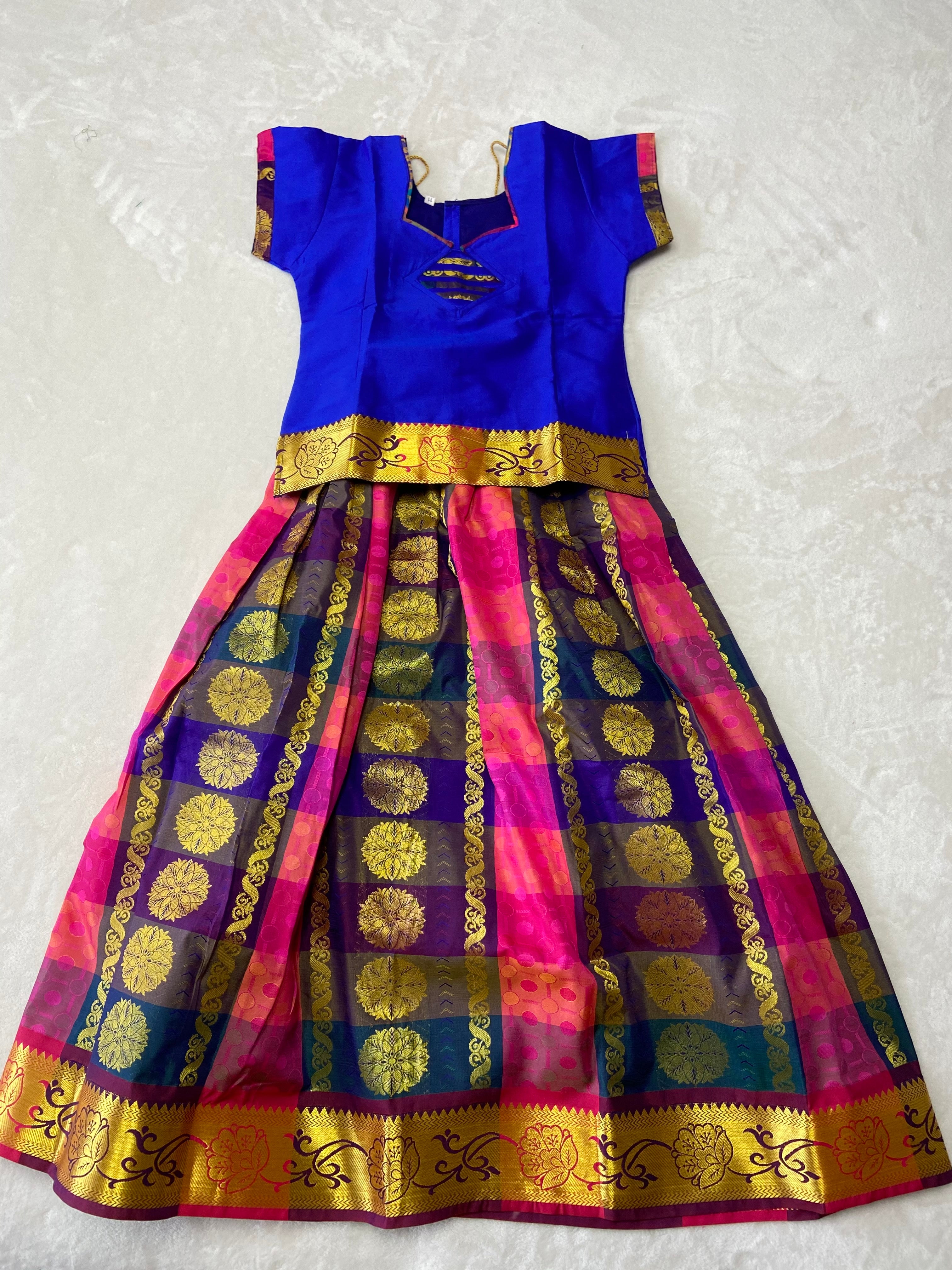 Traditional pattu pavadai - Generic 