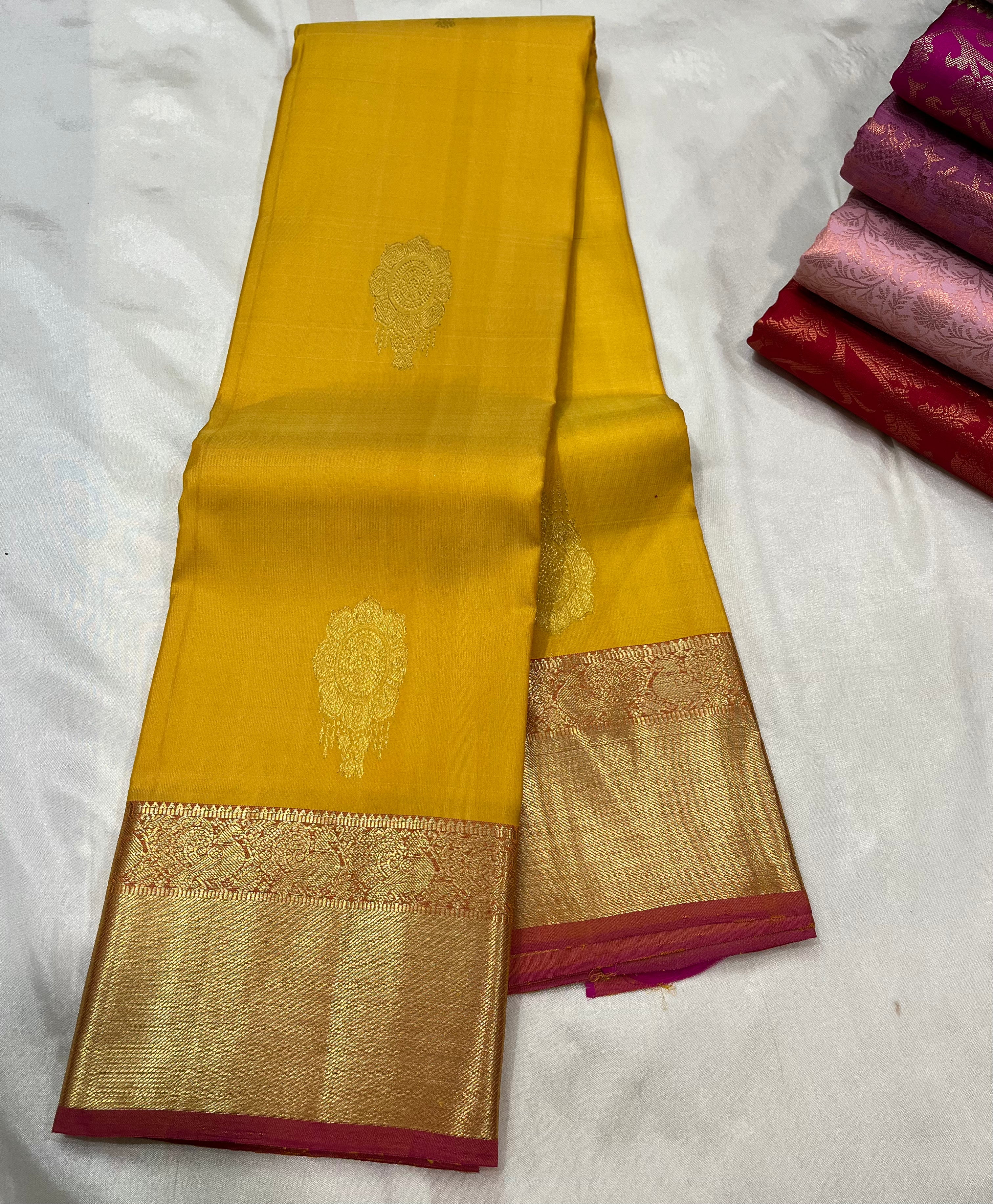 Handwoven kanchipuram Pure silk