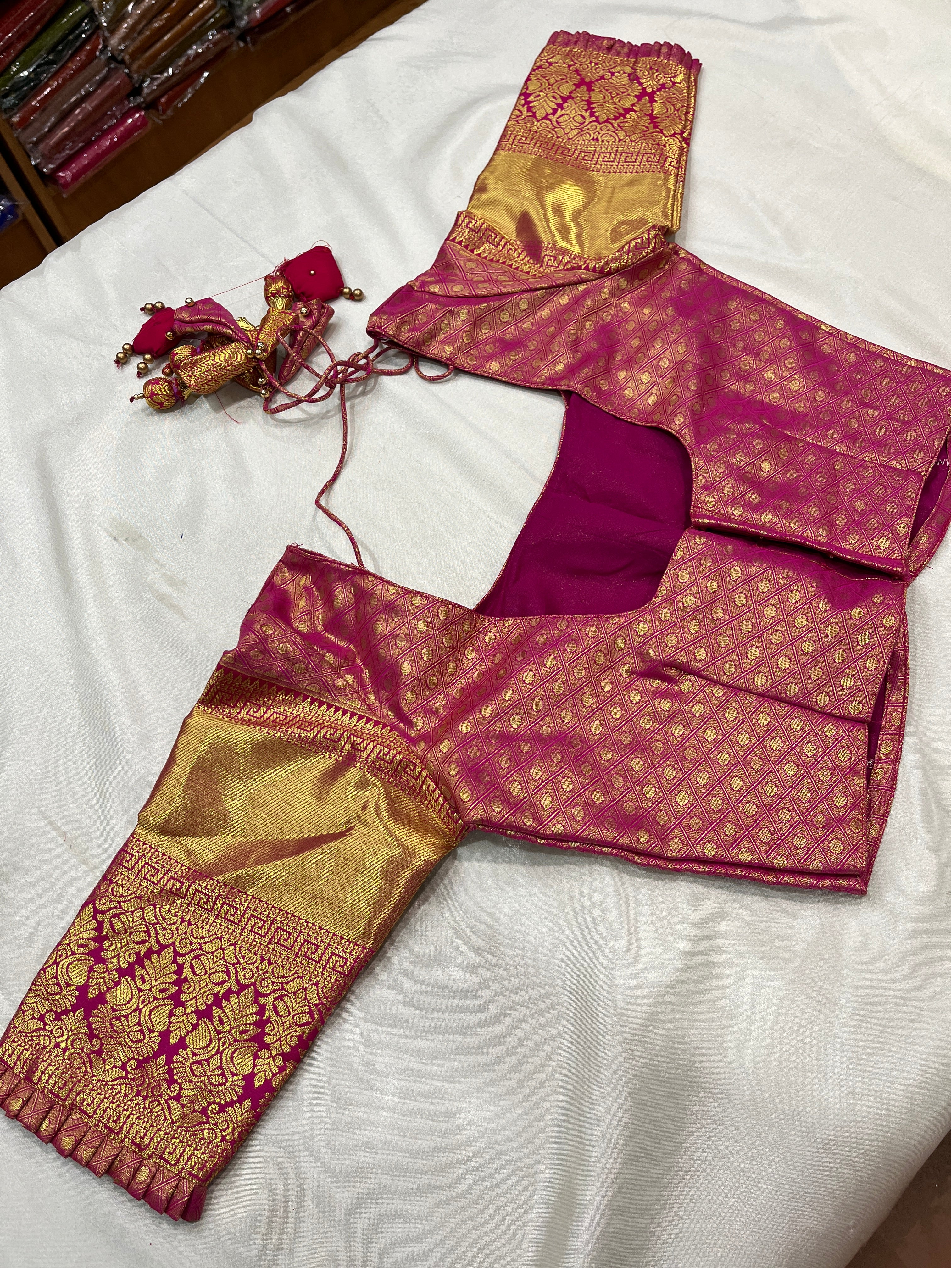 Fully stitched half saree or Lehenga  set