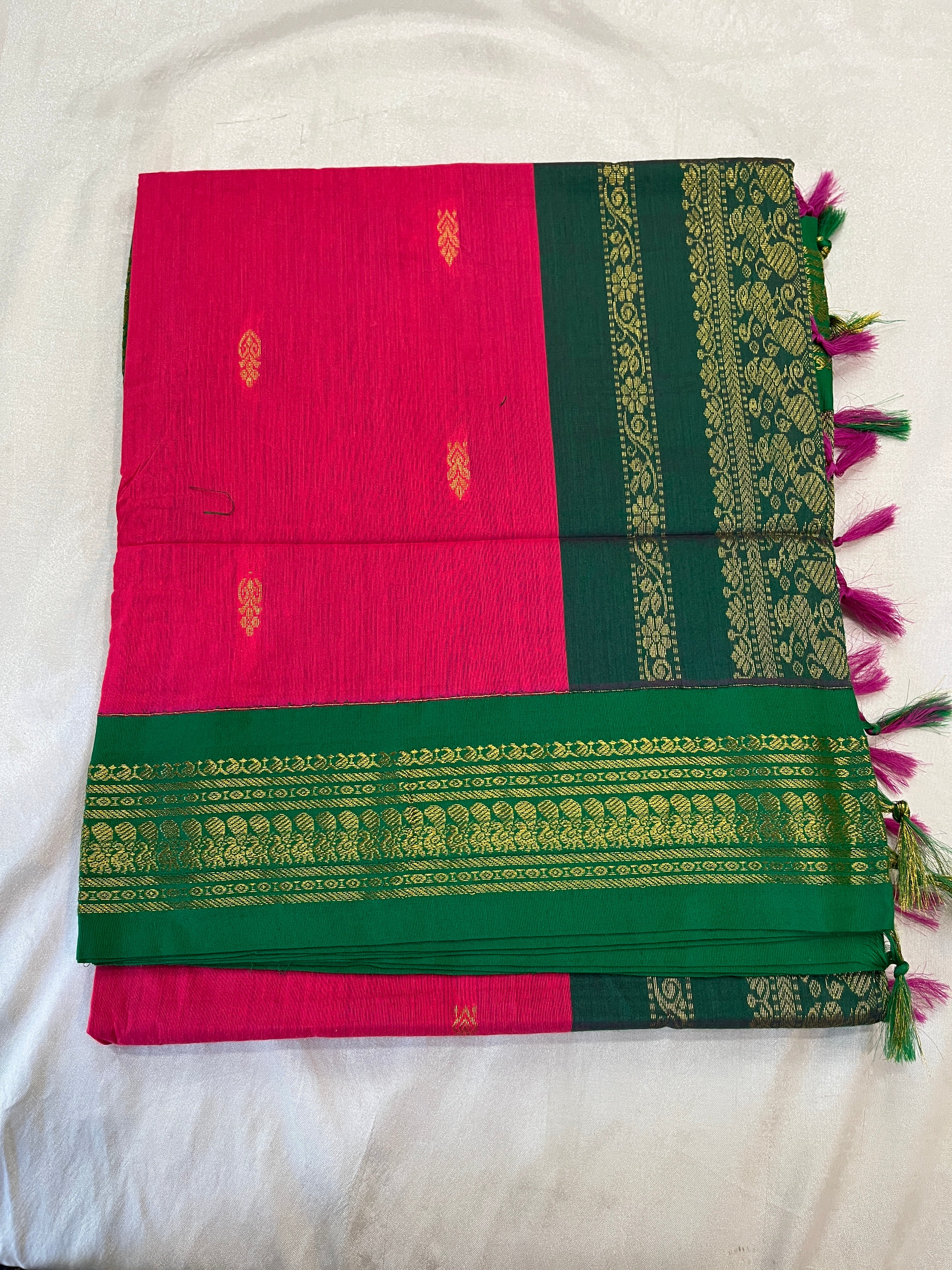 Kalyani Cotton Saree with running Blouse