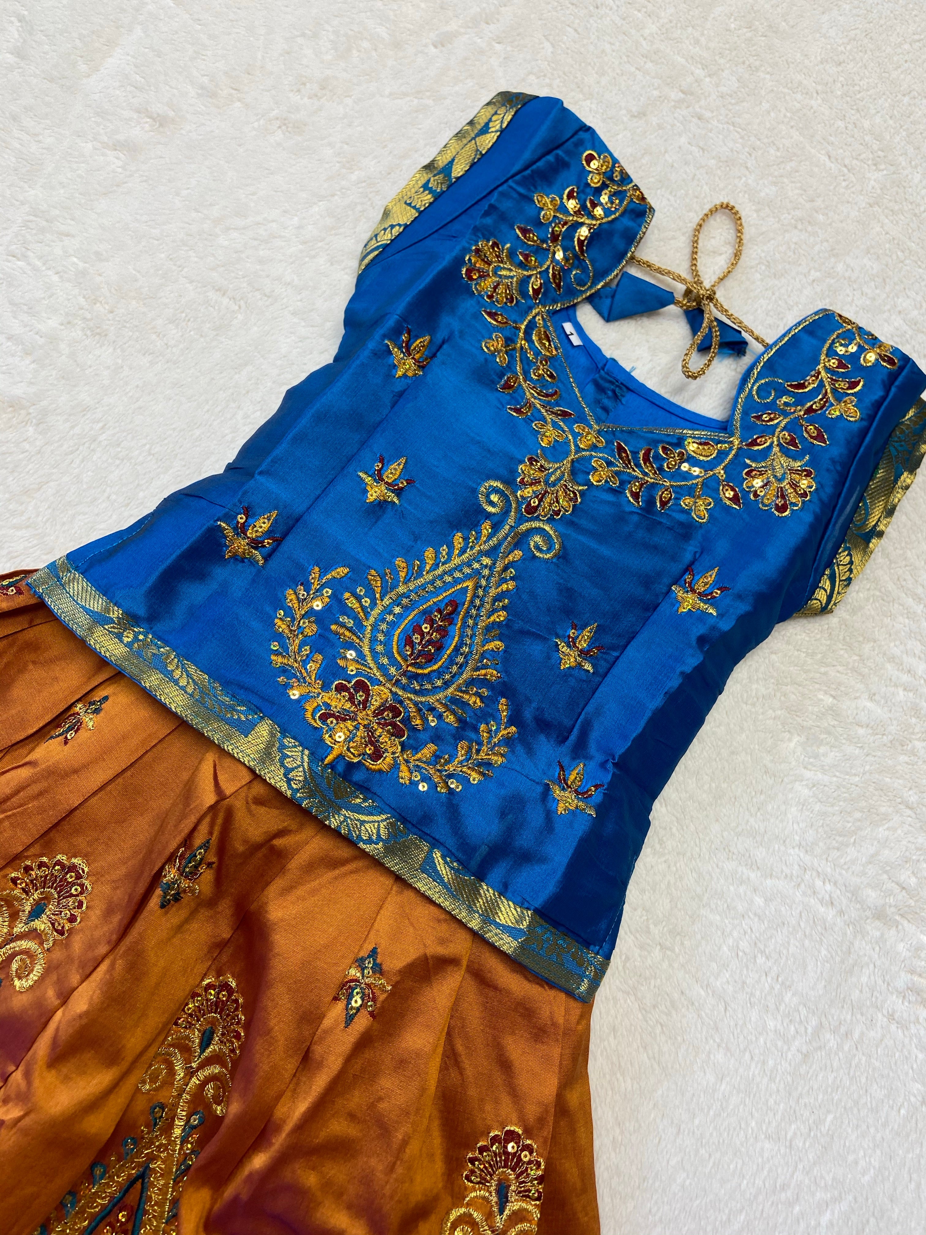 Traditional pattu pavadai - Generic 