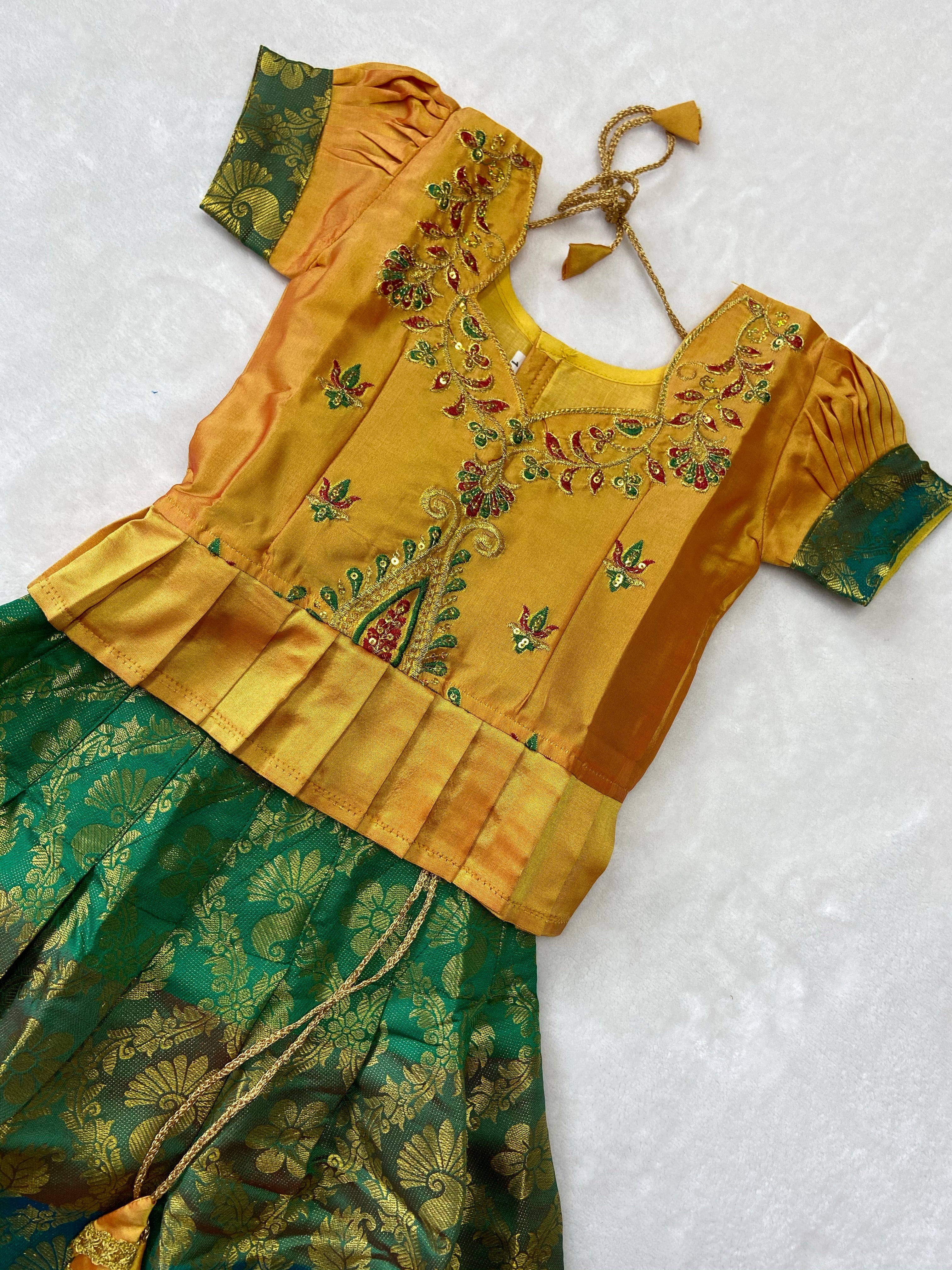 Traditional pattu pavadai - Generic 