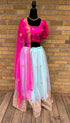 Fully stitched half saree or Lehenga  set