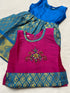 New Born Traditional pattu pavadai - Generic 