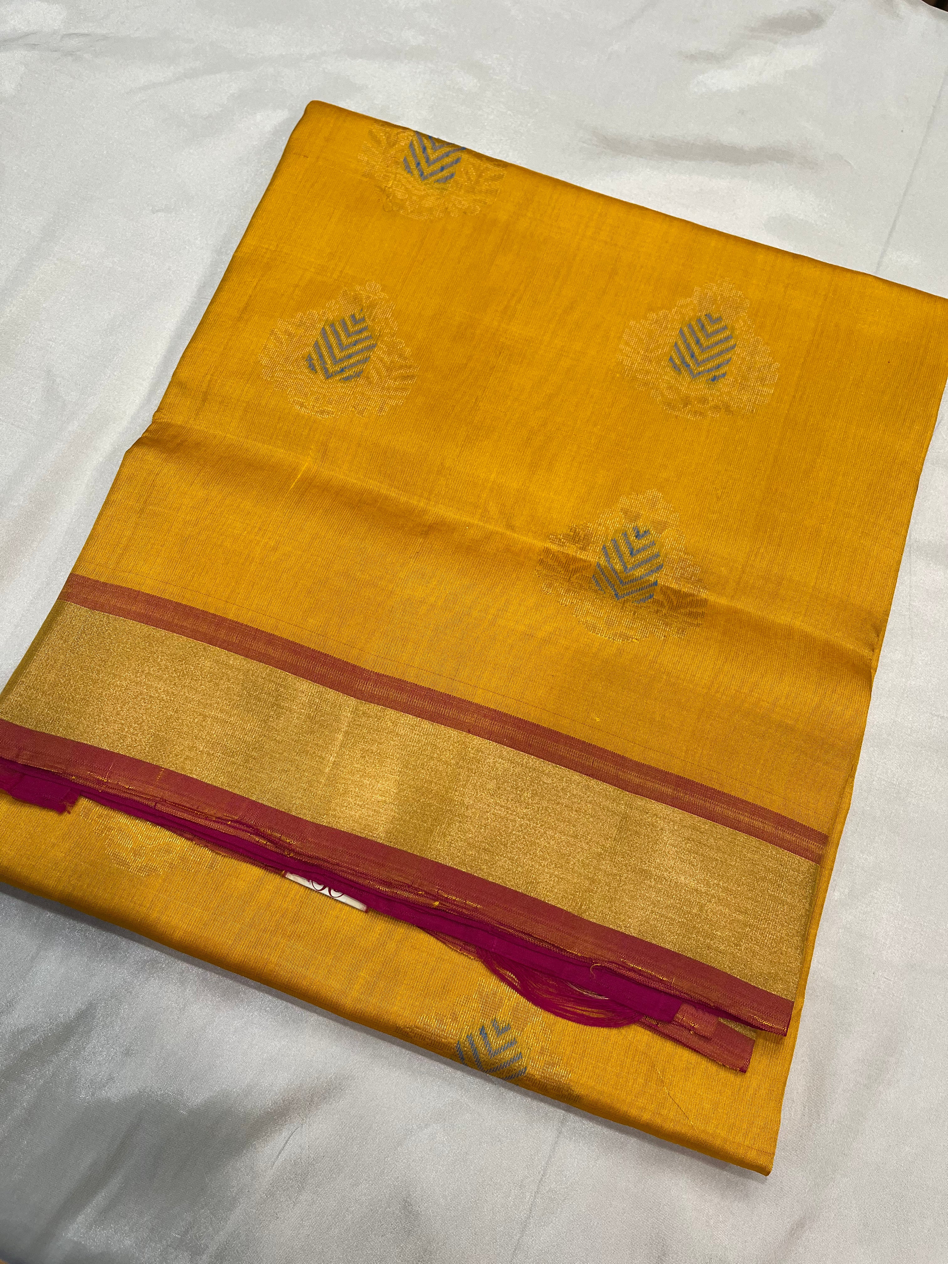 Handwoven Unique Pure Soft silk saree