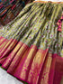 Fully stitched half saree or Lehenga  set