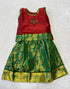 New Born Traditional pattu pavadai - Generic 
