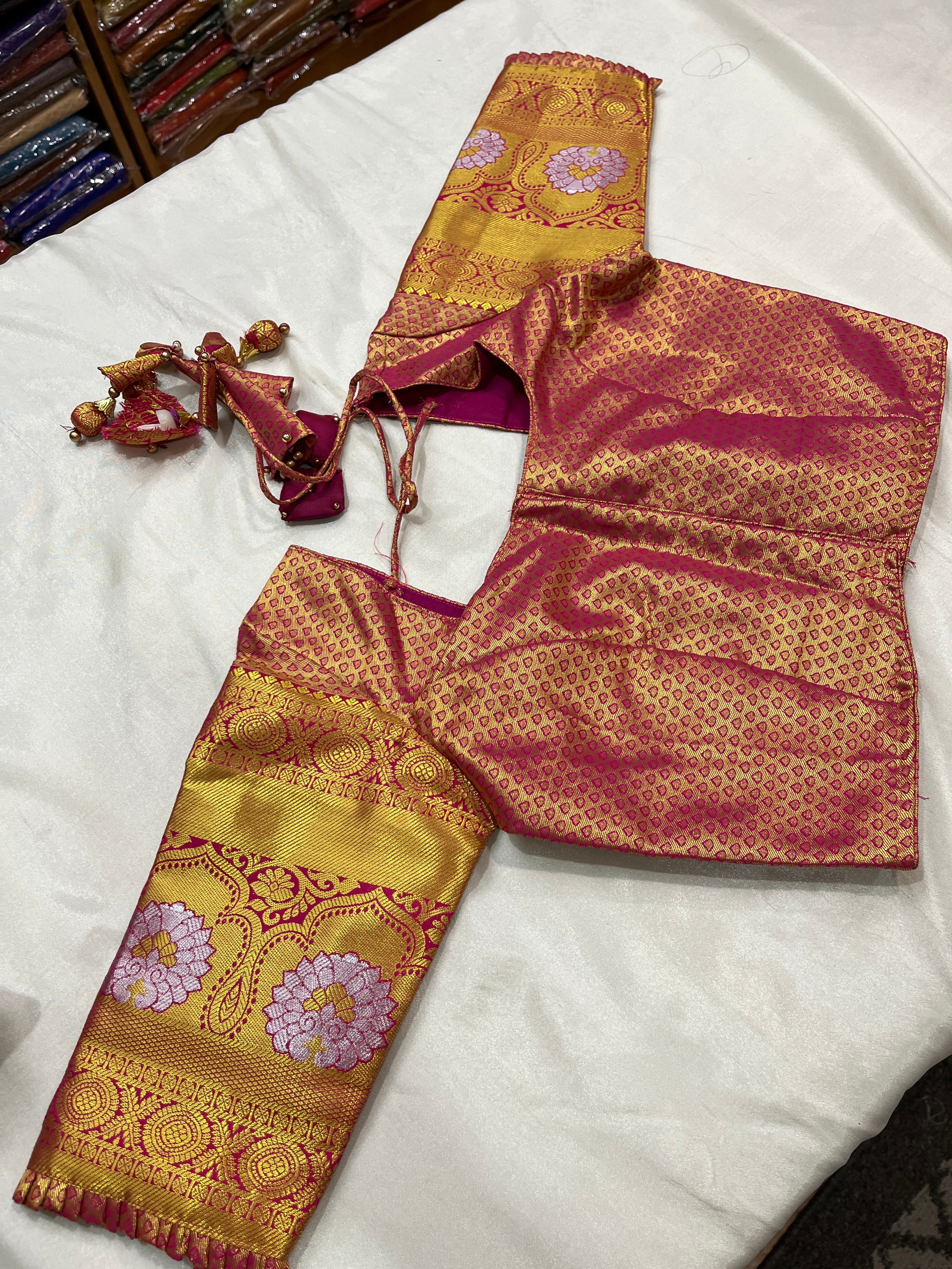 Fully stitched half saree or Lehenga  set