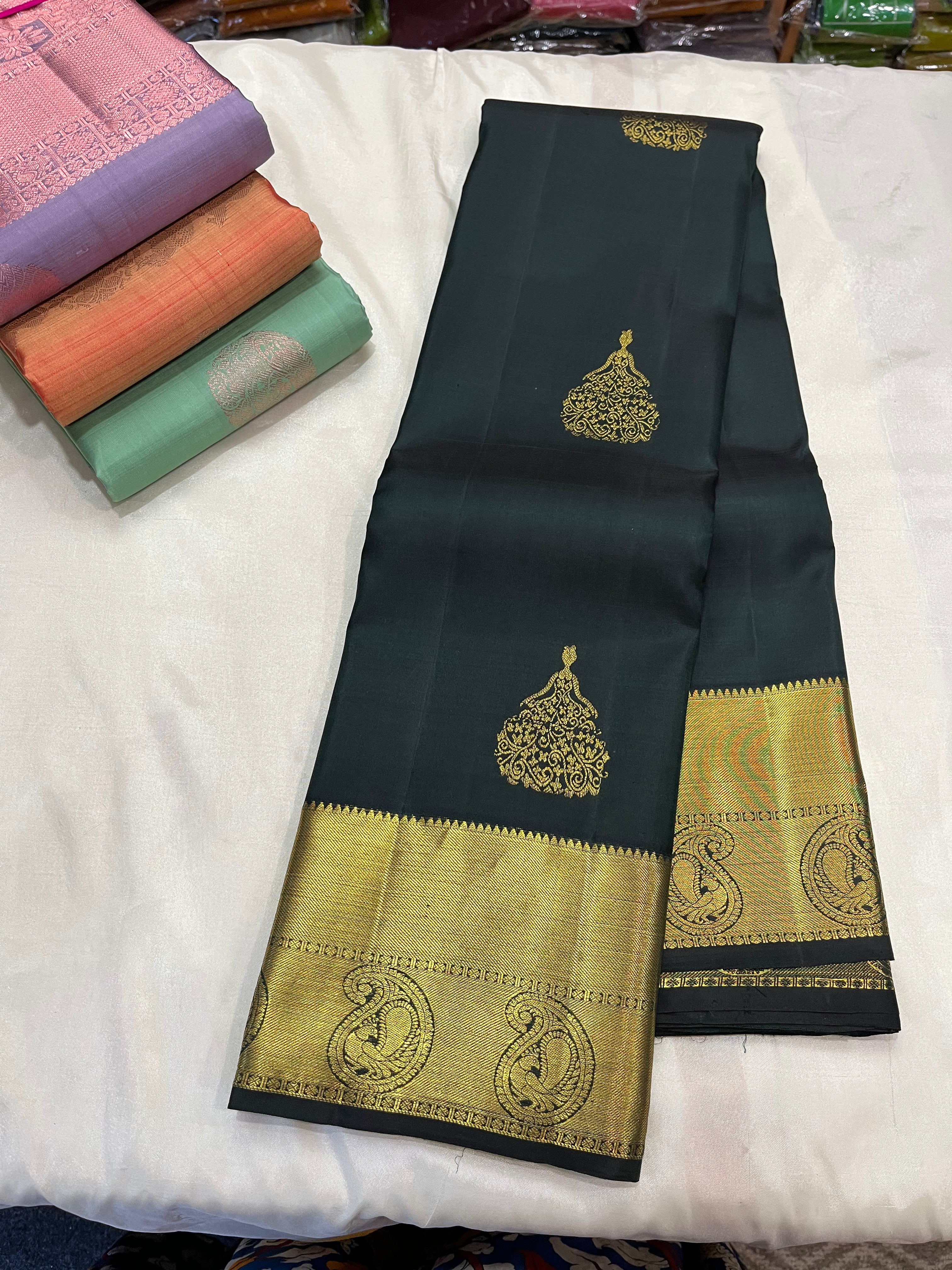 Handwoven kanchipuram Pure silk saree