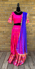 Fully stitched half saree or Lehenga  set
