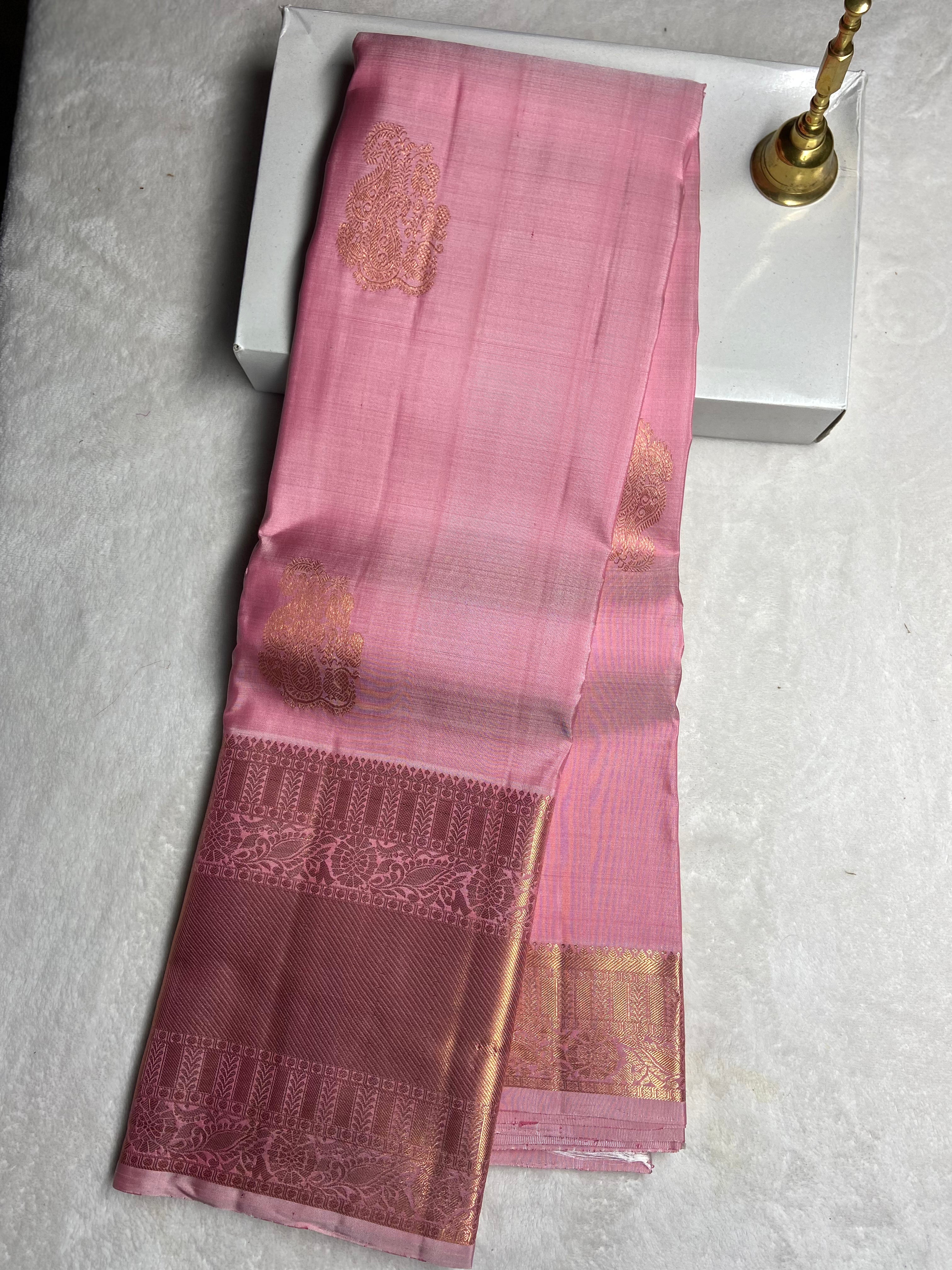 Handwoven kanchipuram Pure silk