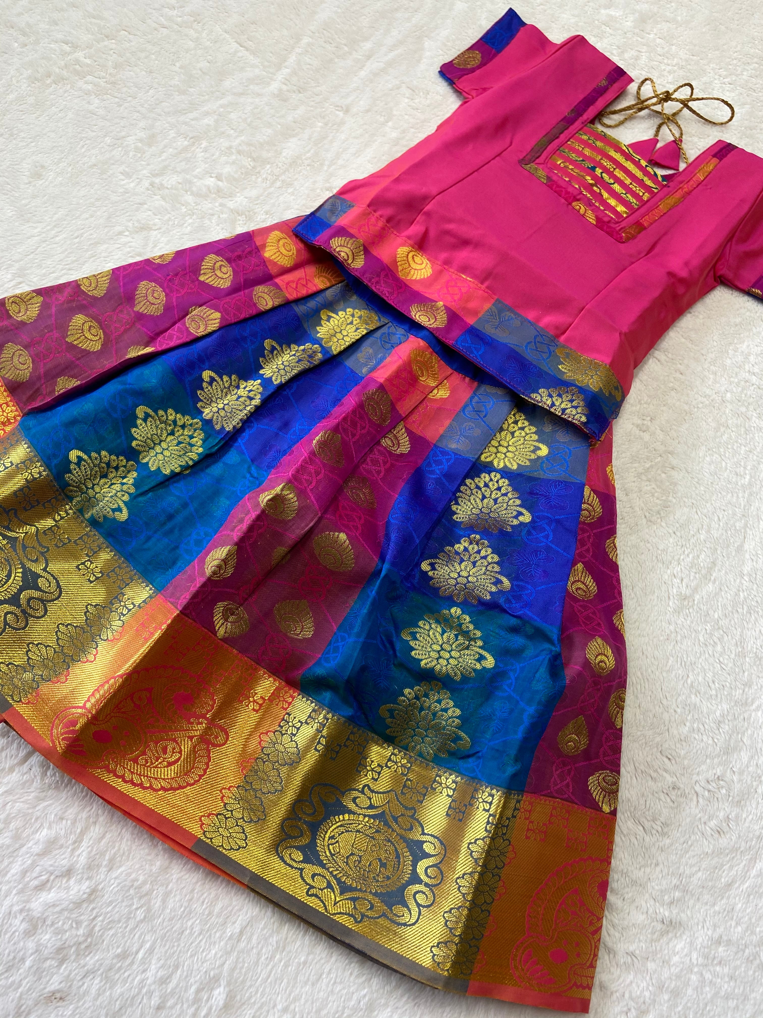 Traditional pattu pavadai - Generic 