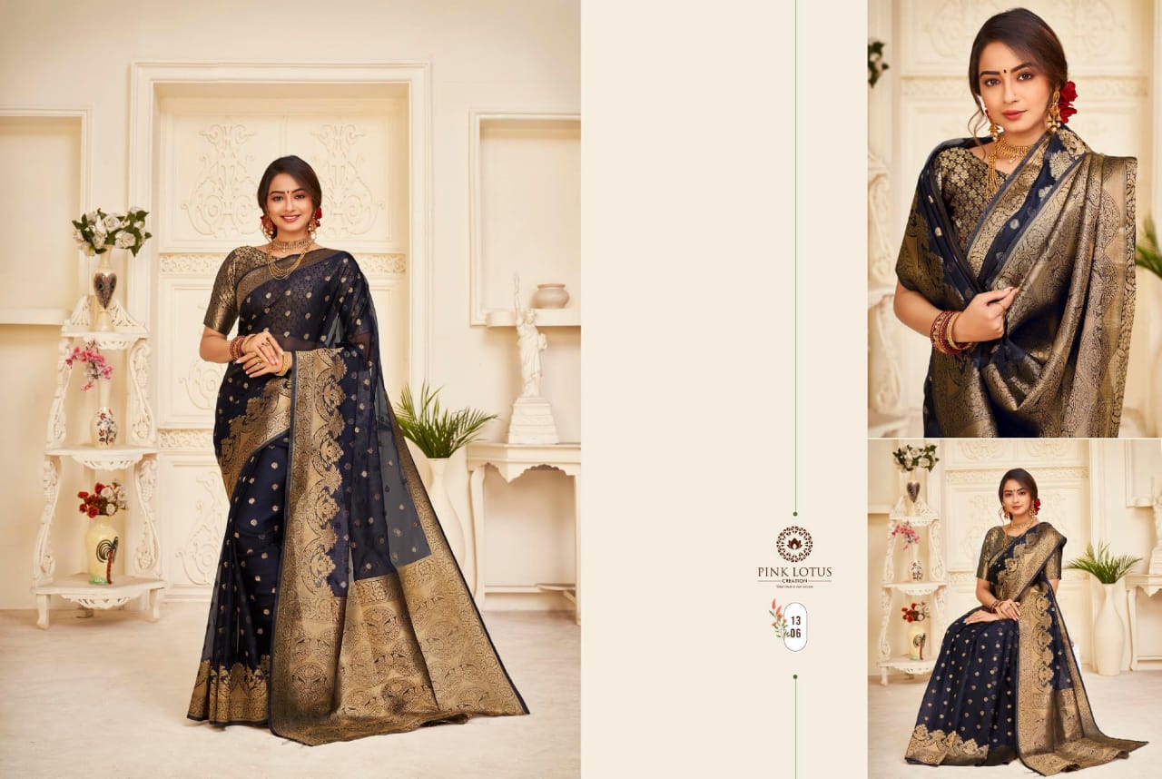 Heer by Pink lotus Party Wear Saree