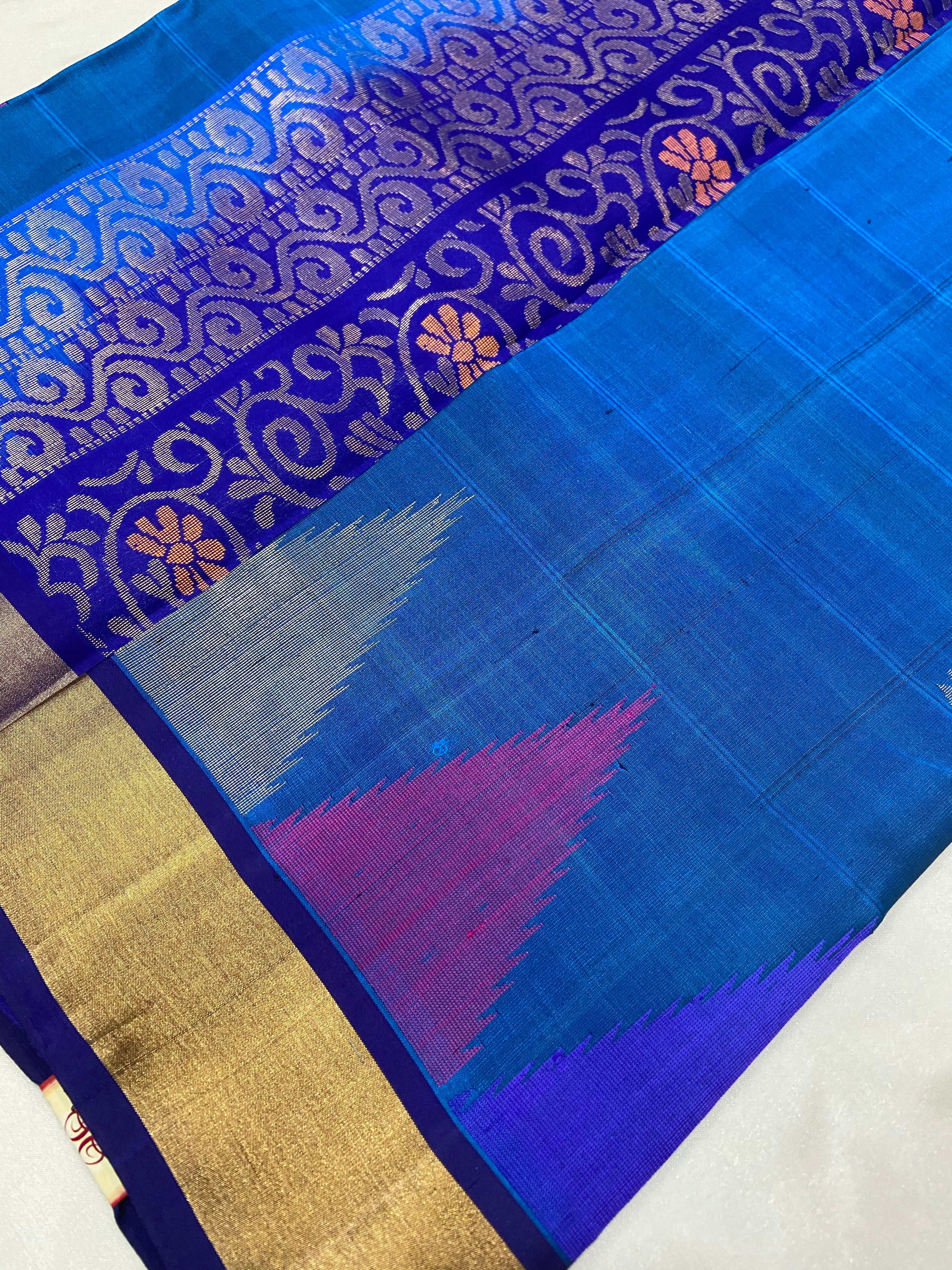 Handwoven Unique Pure Soft silk saree