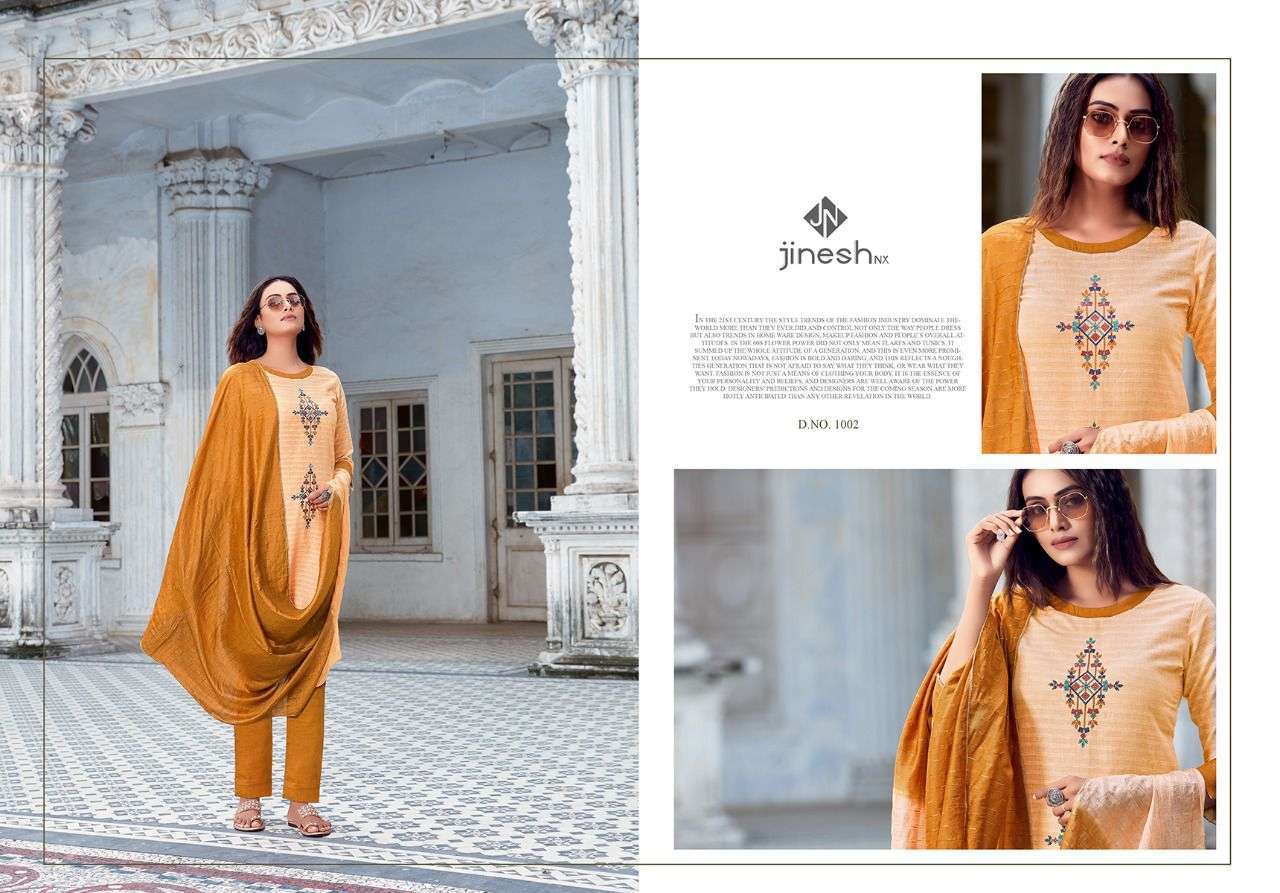 JINESH NX PRESENTS AARVI  COTTON READYMADE FANCY KURTIS CATALOG