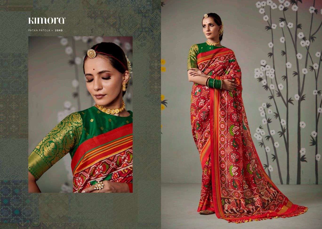 Kimora Presents Patan Patola Festival Wear Sarees