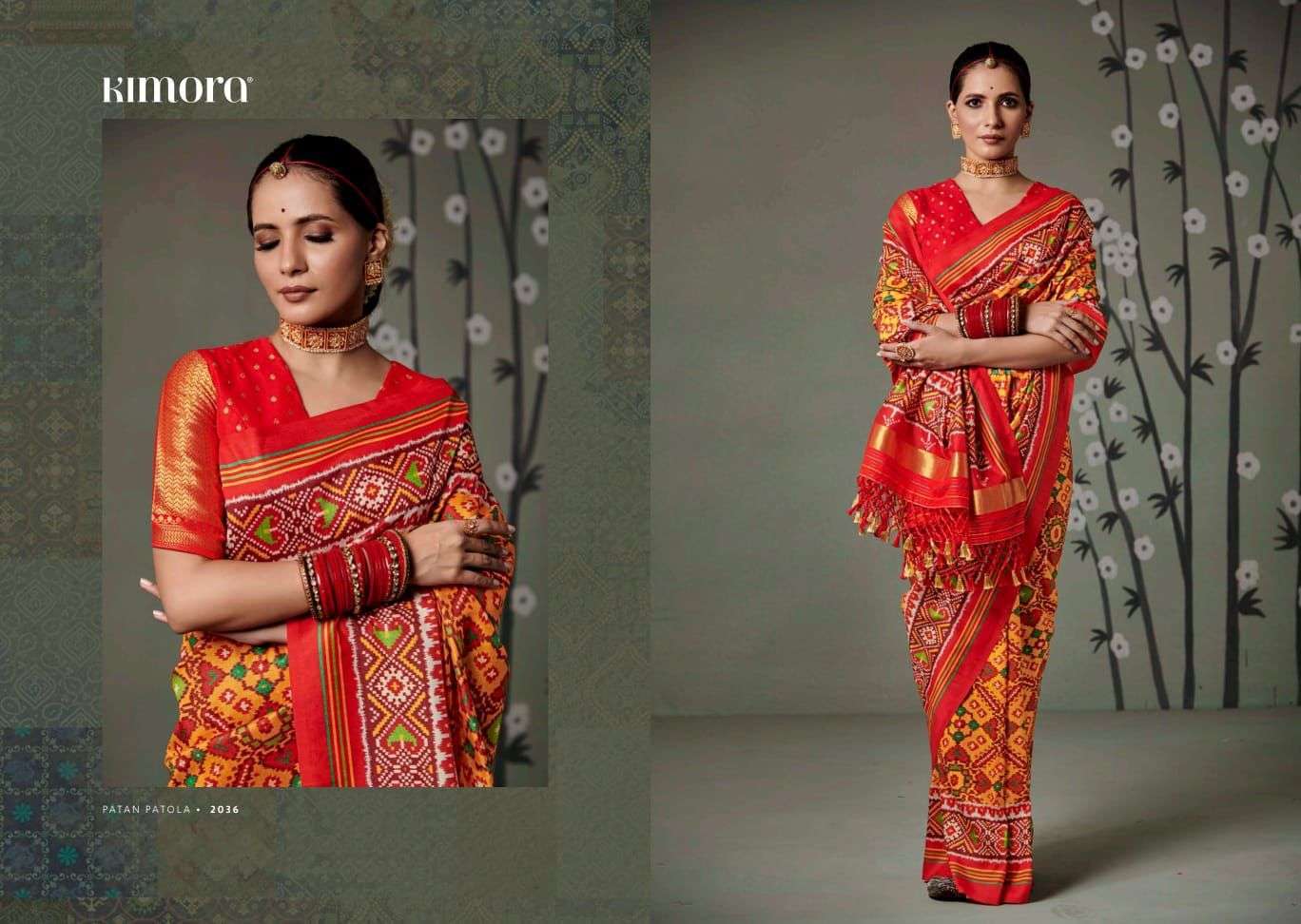 Kimora Presents Patan Patola Festival Wear Sarees