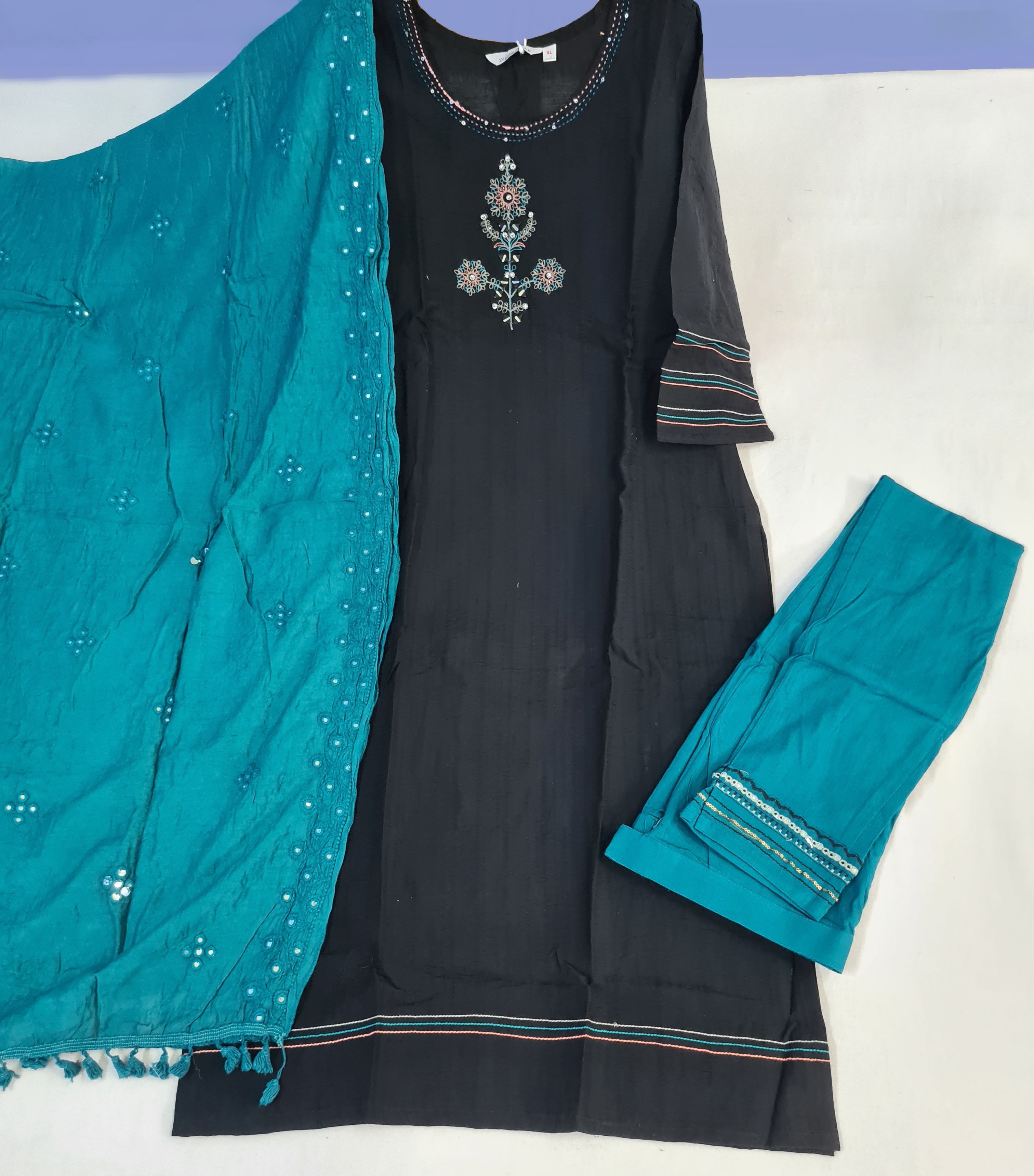 Wooglee Presents Destiny NX Fancy Kurtis With Pant And Dupatta Collection.