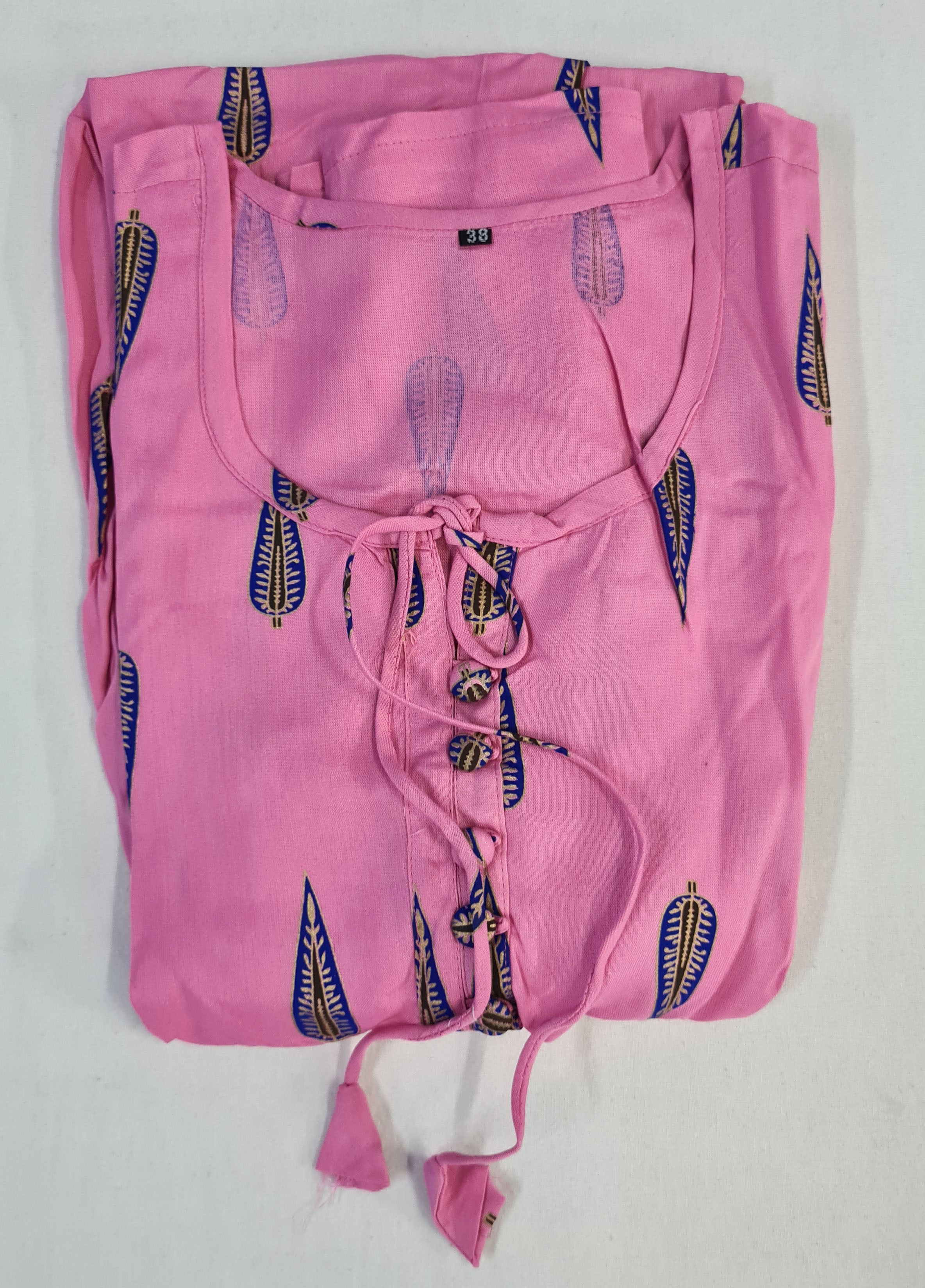 Cotton Fancy Dress (Top Only) Collection