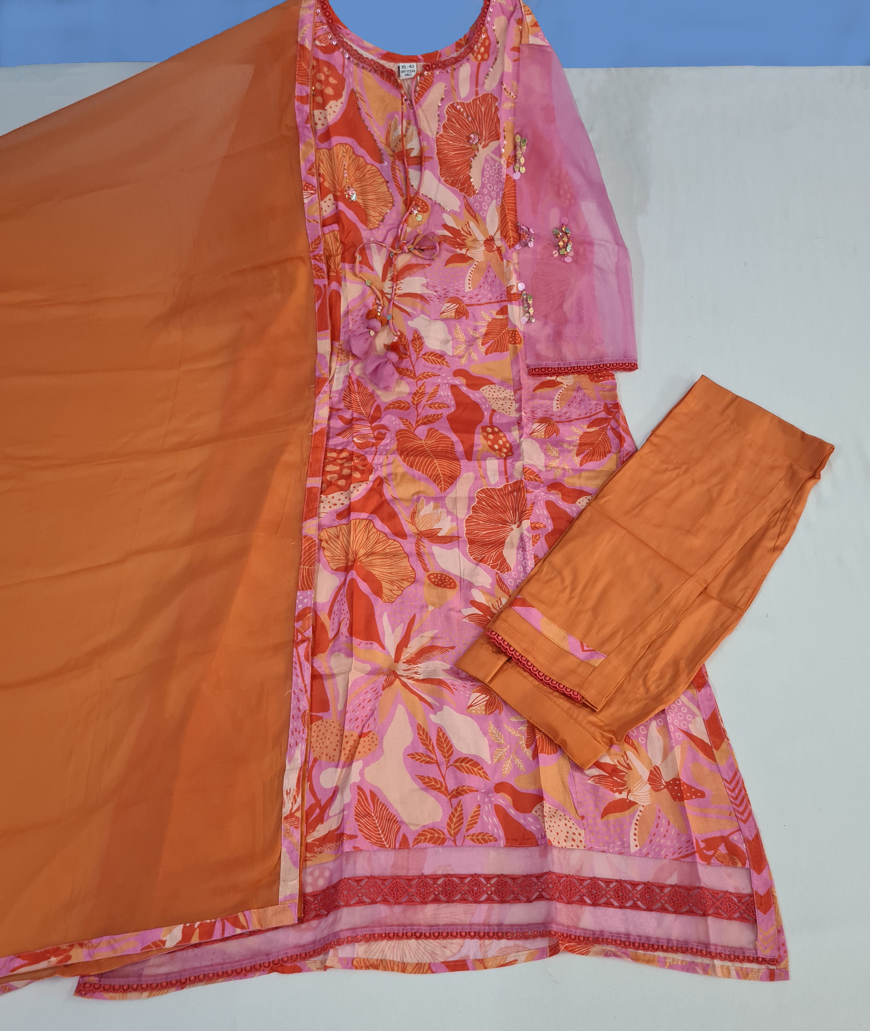 Anju Fabrics Presents Affair Viscose Silk Stitch Readymade Kurtis Collections