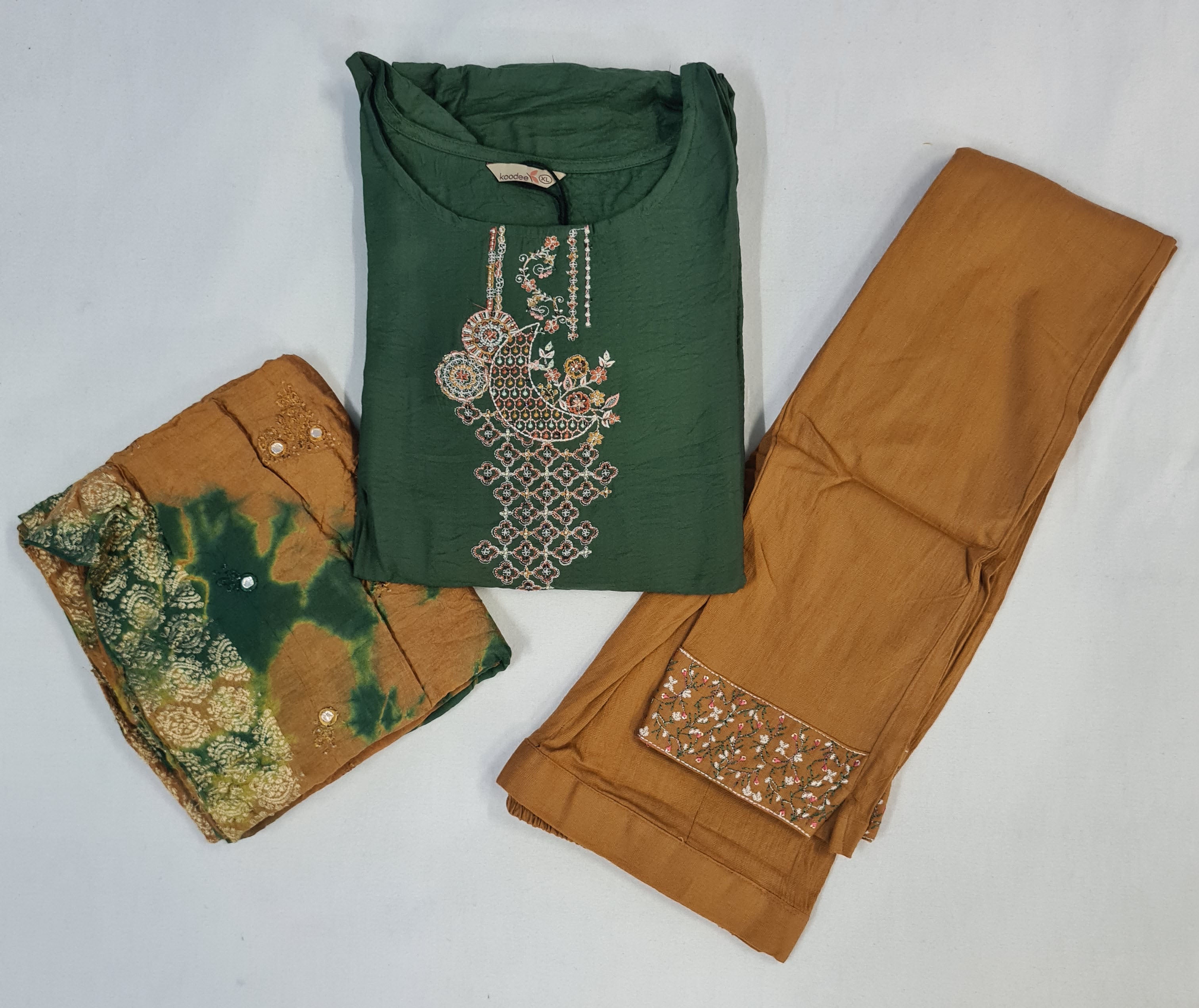 Koodee Presents Riva Vol-07 Fancy Straight Kurtis With Pant And Dupatta Collection