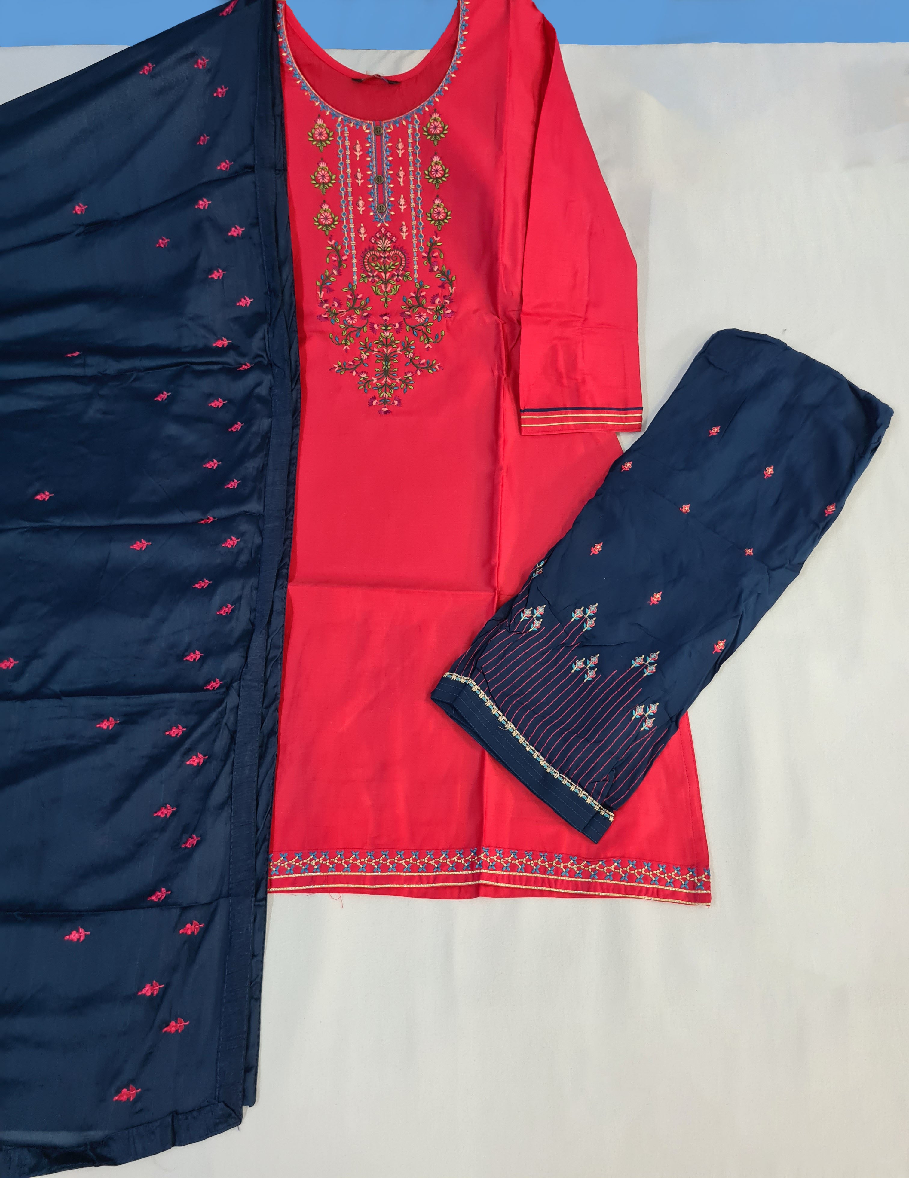 Kalaroop Presents Fashion Of Patiala Vol-33 Silk Kurtis With Patiala And Dupatta Collection