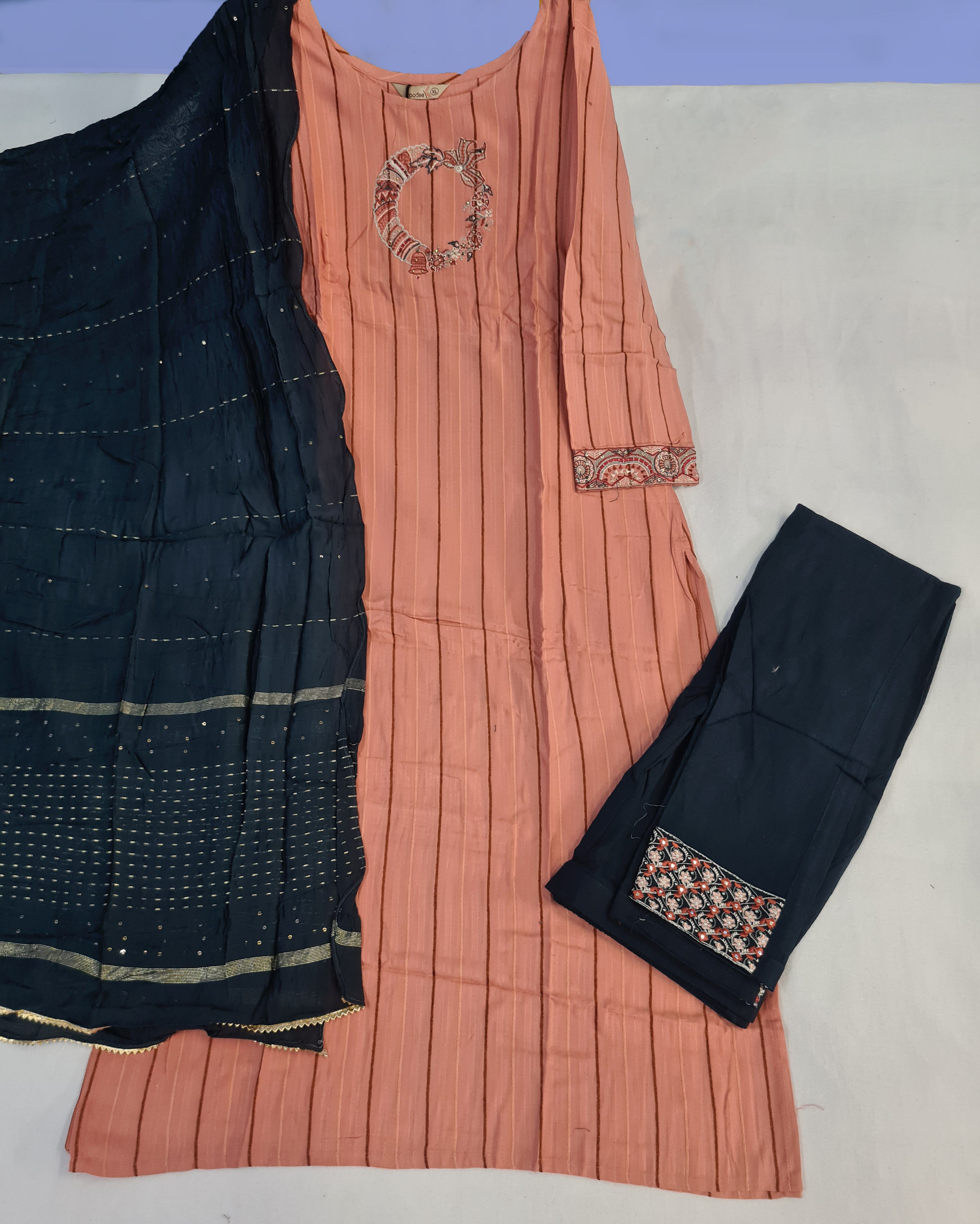 Koodee Fashion Presents Saheli Vol-14 Fancy Designer Kurtis With Pant And Dupatta Collection.
