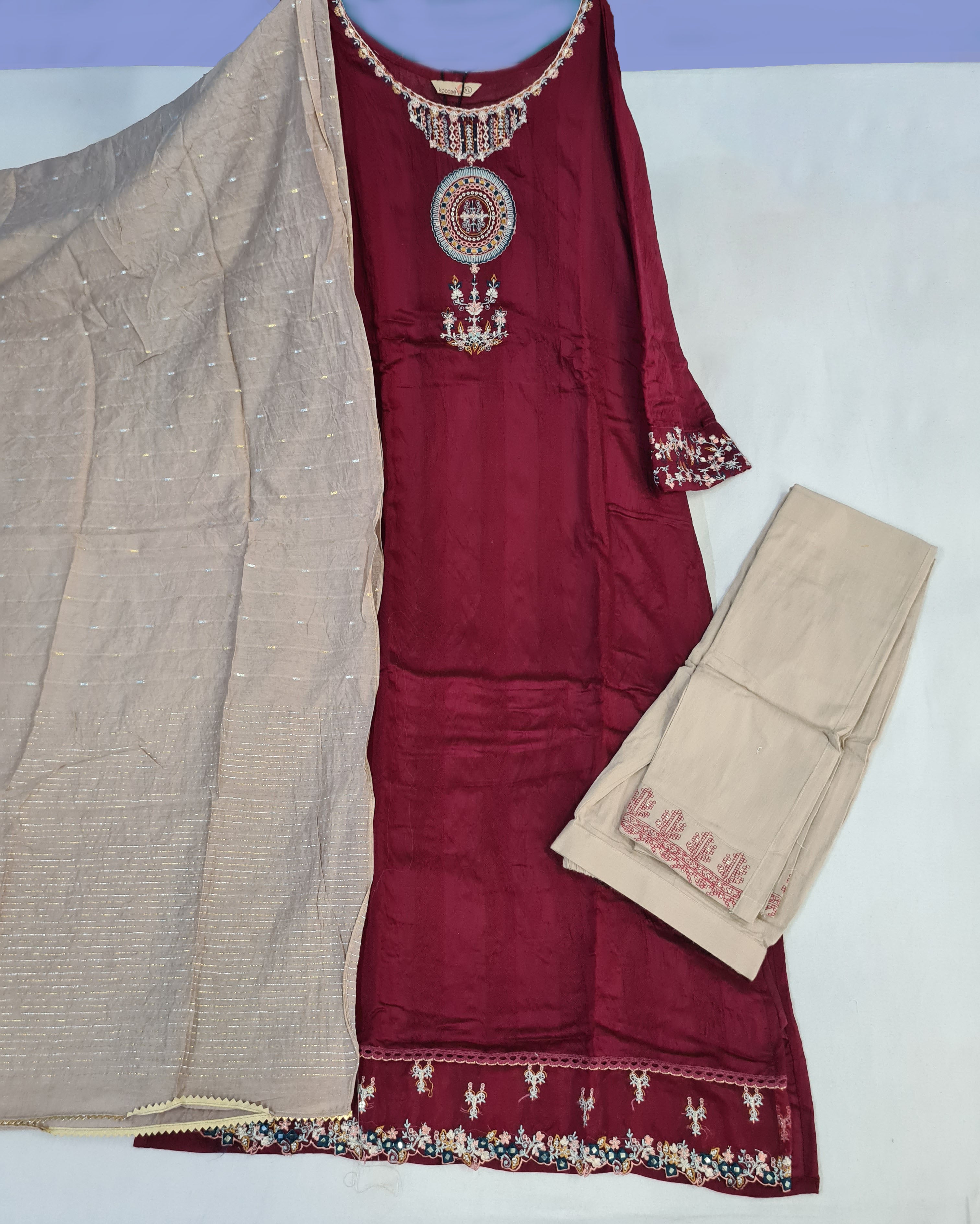 Koodee Fashion Presents Sargun Vol-1 Exclusive Designer Party Wear Kurtis With Pant And Dupatta Collection