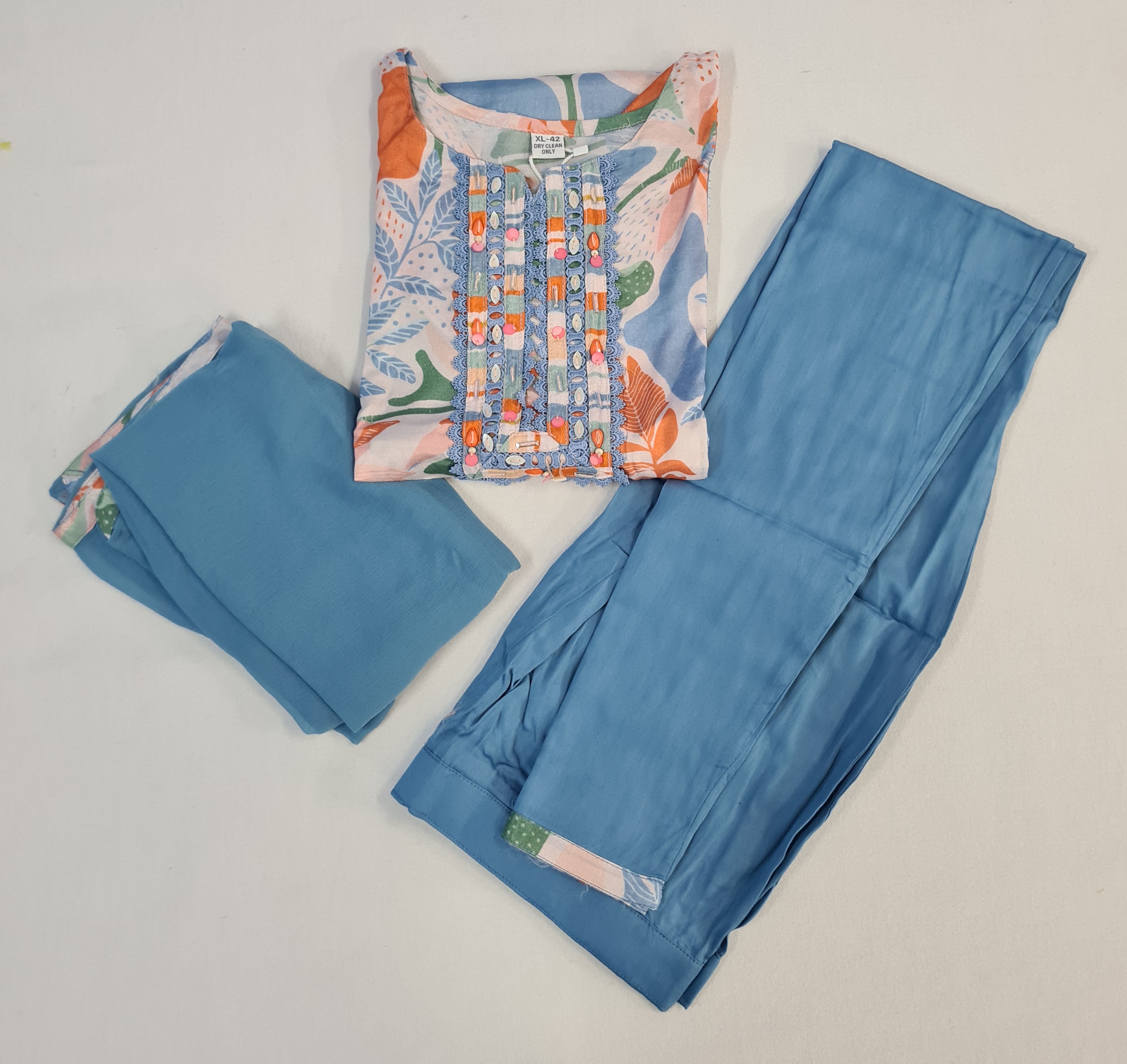 Anju Fabrics Presents Affair Viscose Silk Stitch Readymade Kurtis Collections