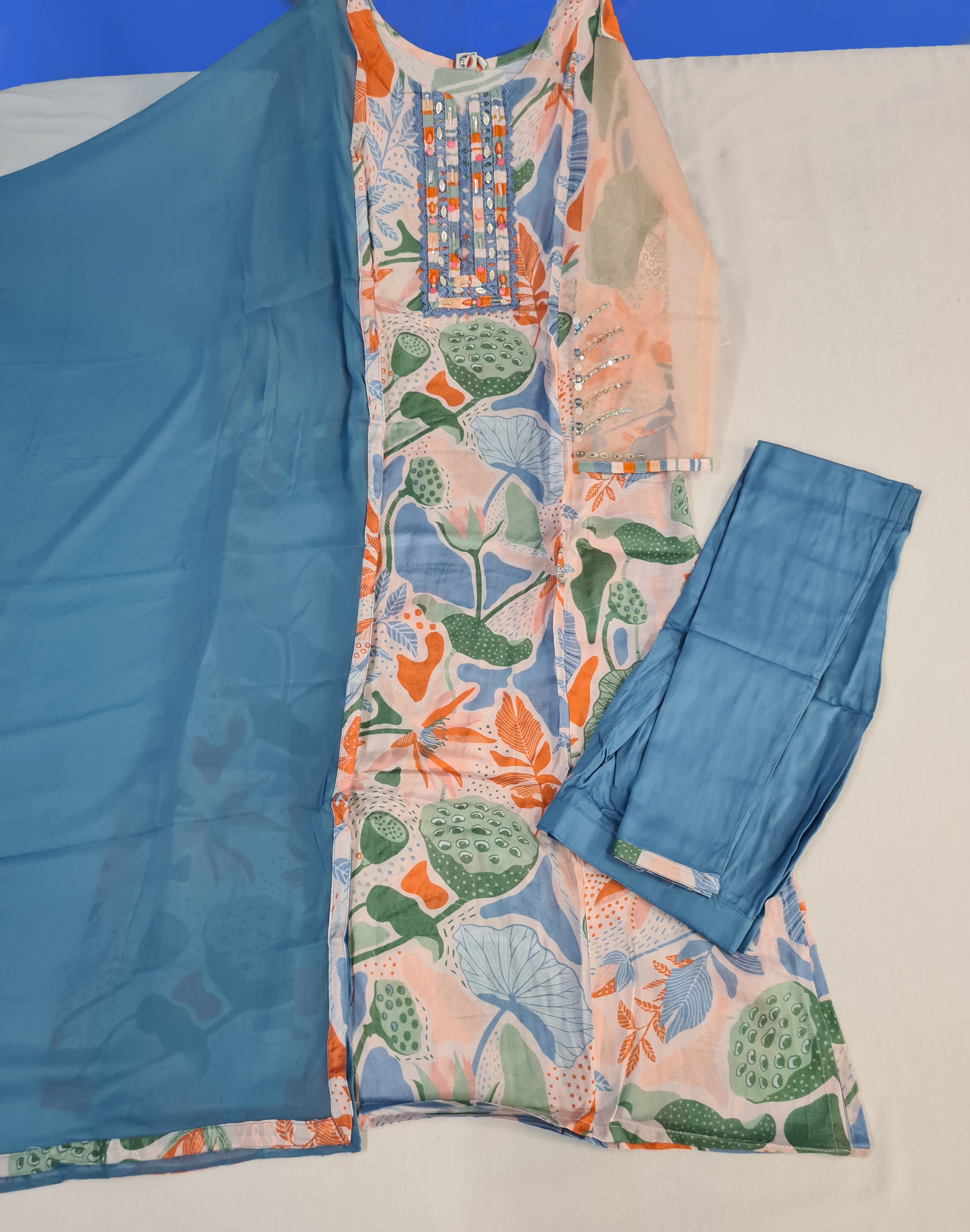 Anju Fabrics Presents Affair Viscose Silk Stitch Readymade Kurtis Collections