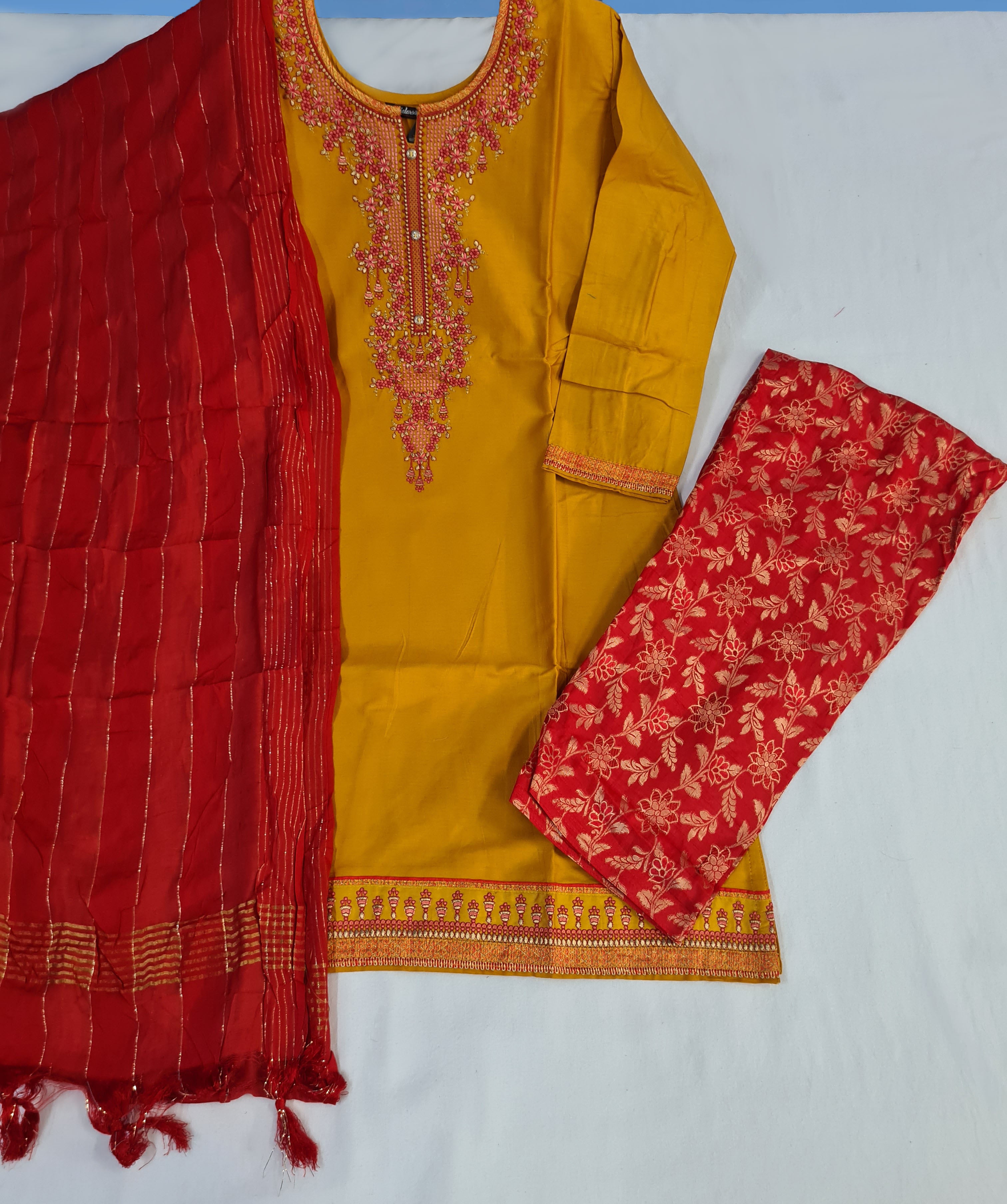 Kalaroop Presents Rivaaz By Patiala Vol-6 Silk Kurtis With Patiala And Dupatta Collection