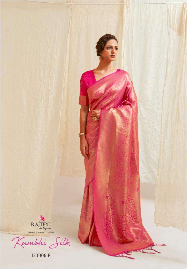 Rajtex Presents Kumbhi Silk  Colors Handloom Weaving Silk