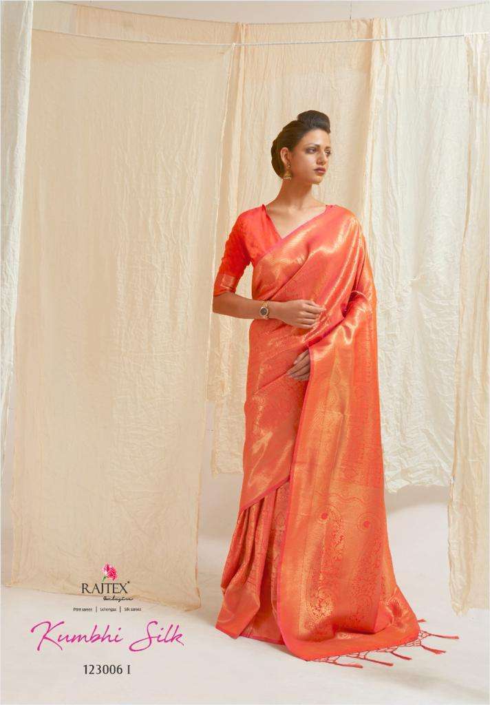 Rajtex Presents Kumbhi Silk  Colors Handloom Weaving Silk